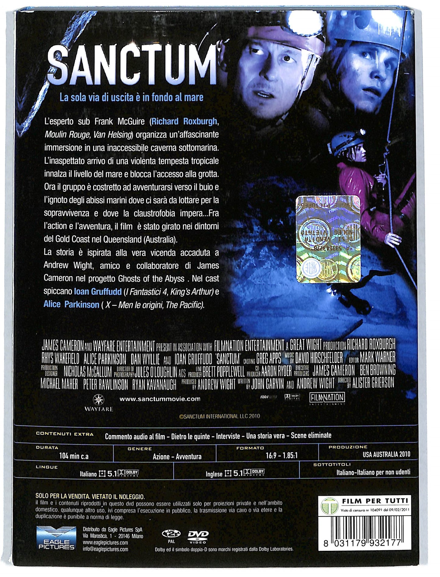 EBOND sanctum  DVD D724154