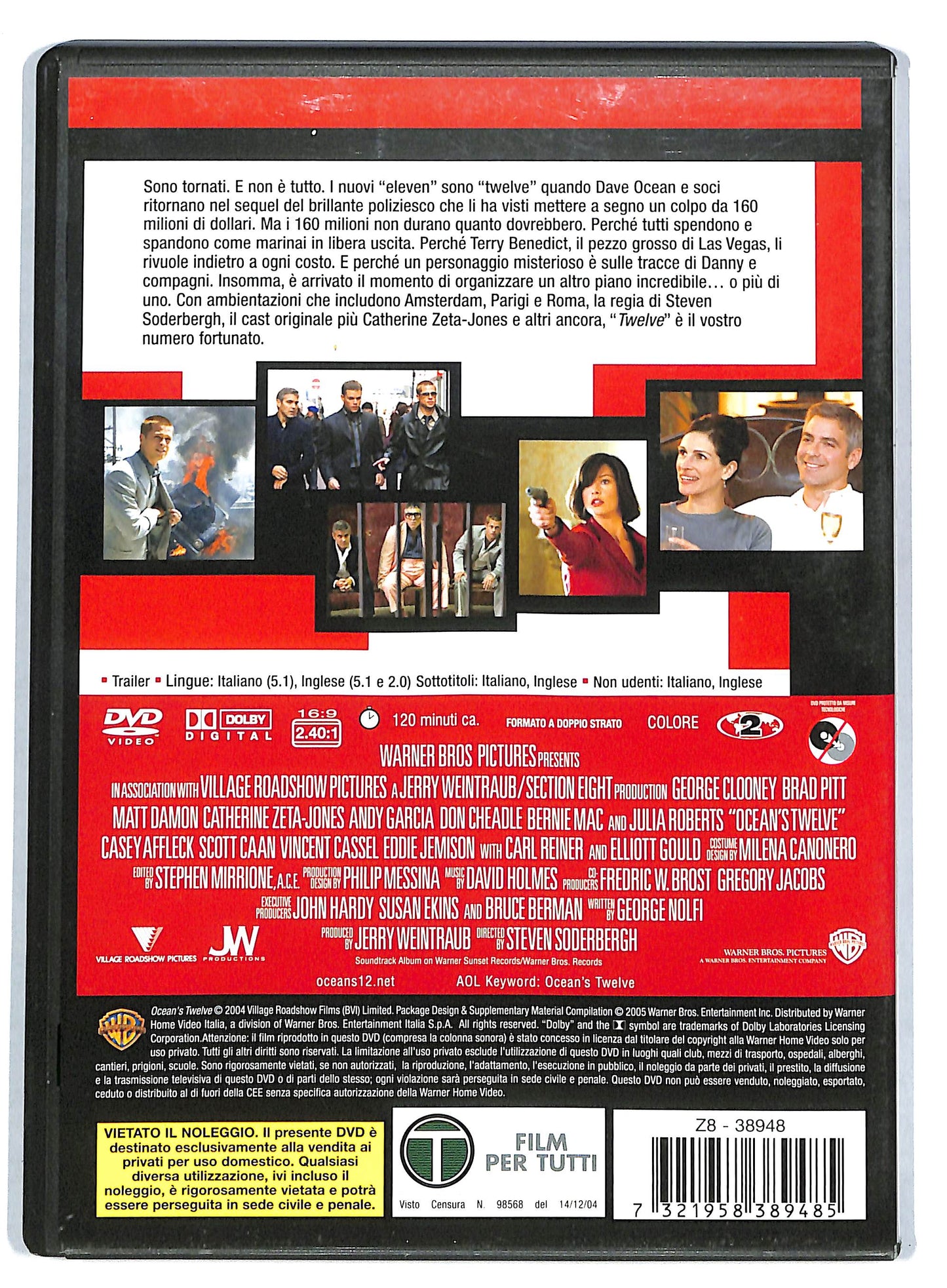 EBOND ocean's twelve DVD D724424