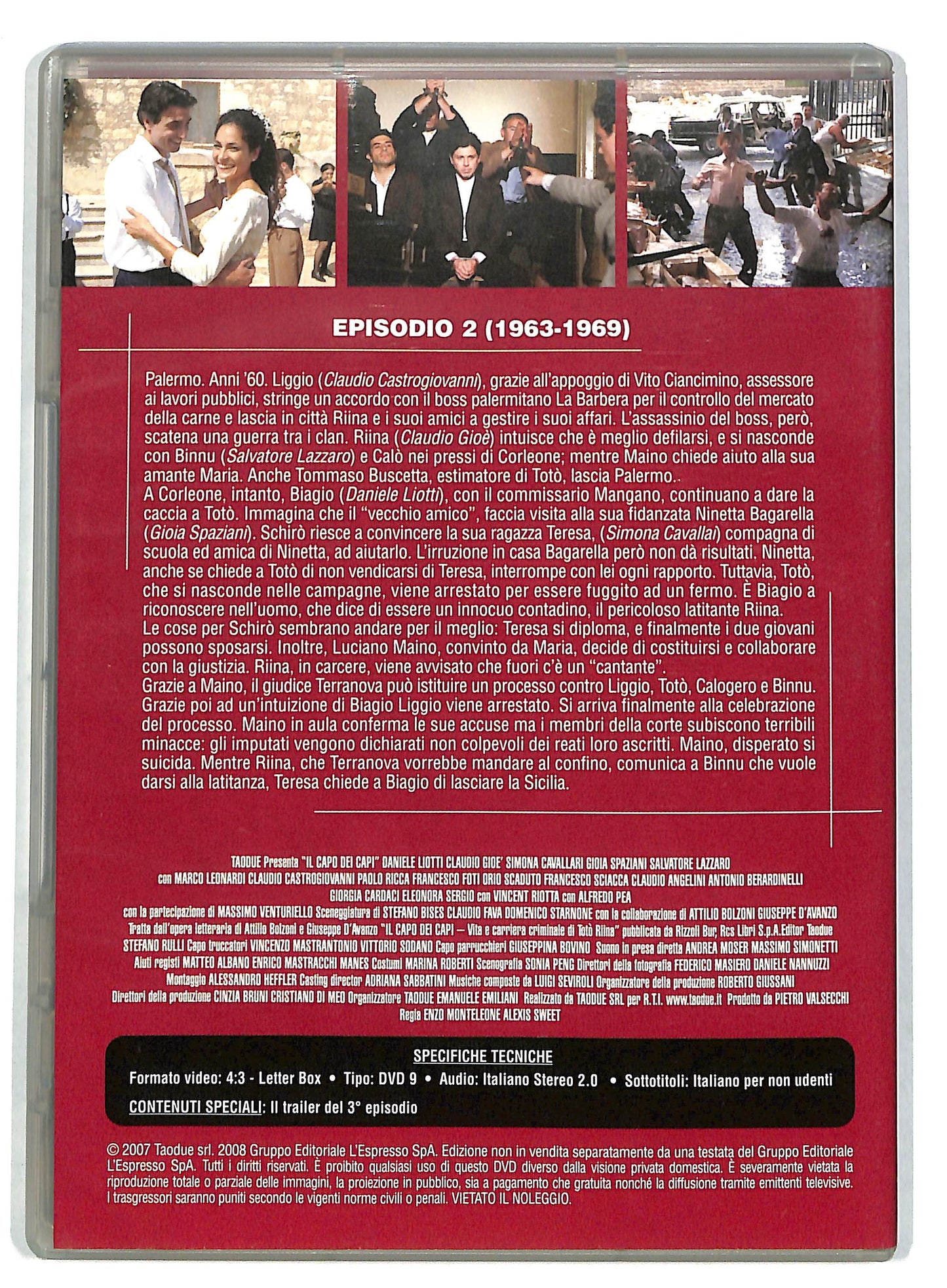 EBOND Il Capo Dei Capi   Episodio 2 DVD  Editoriale EDITORIALE D724515