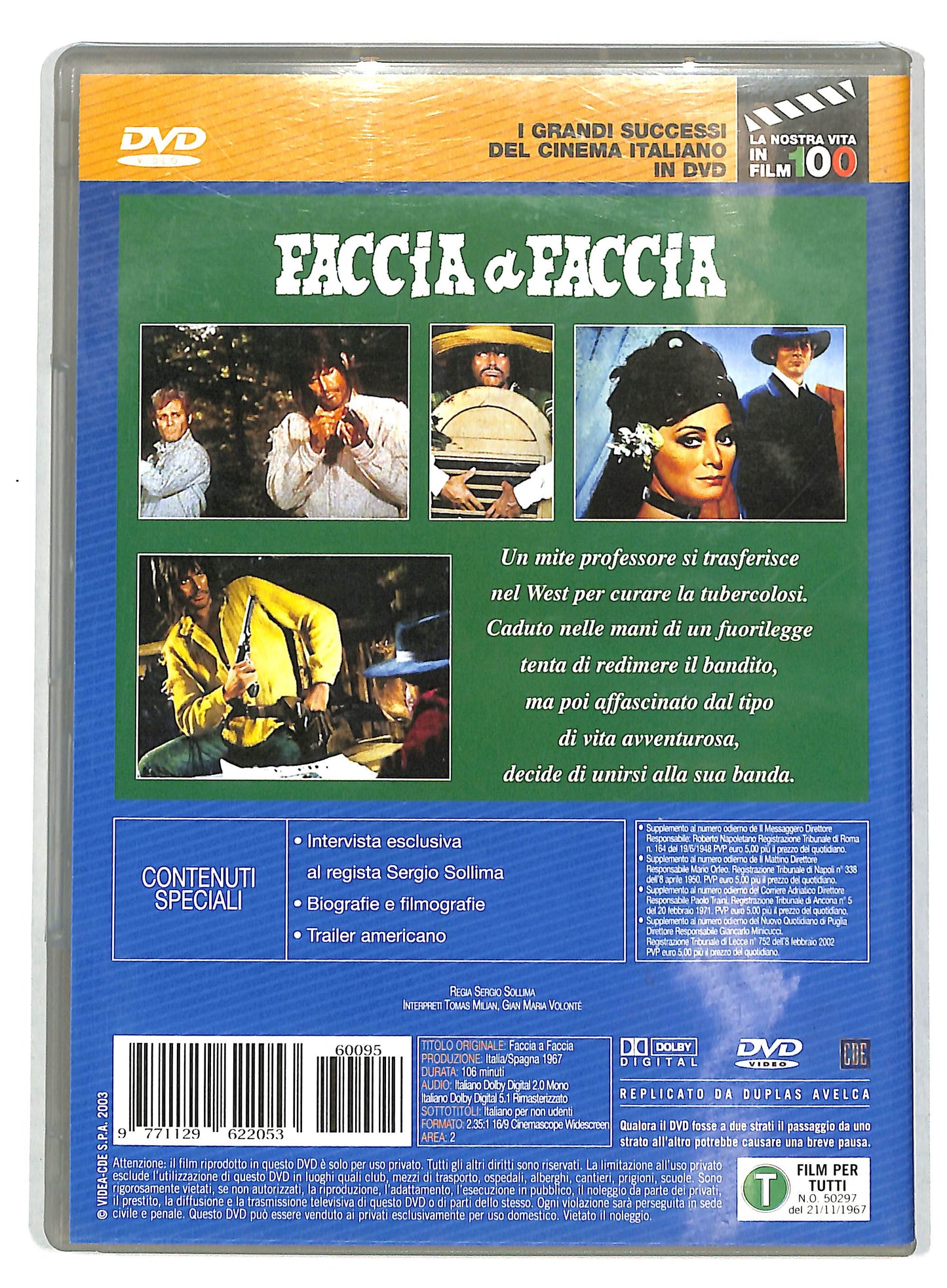 EBOND Faccia a faccia EDITORIALE DVD D724556