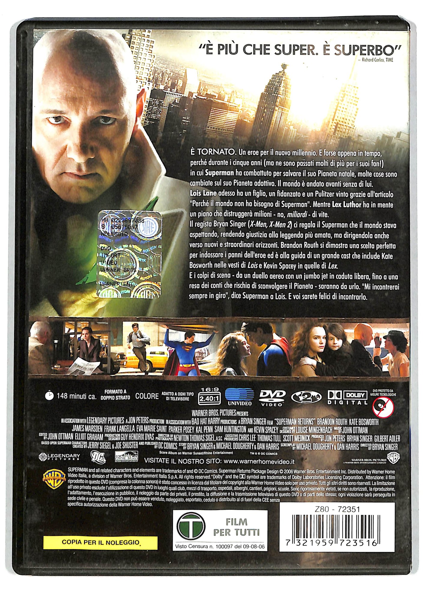 EBOND Superman Returns  NOLEGGIO DVD D724614
