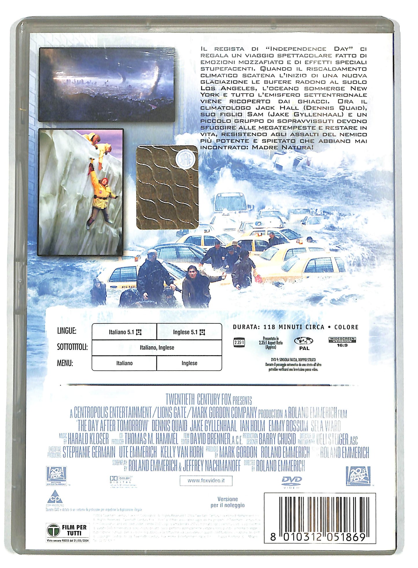 EBOND The Day After Tomorrow DVD D724654