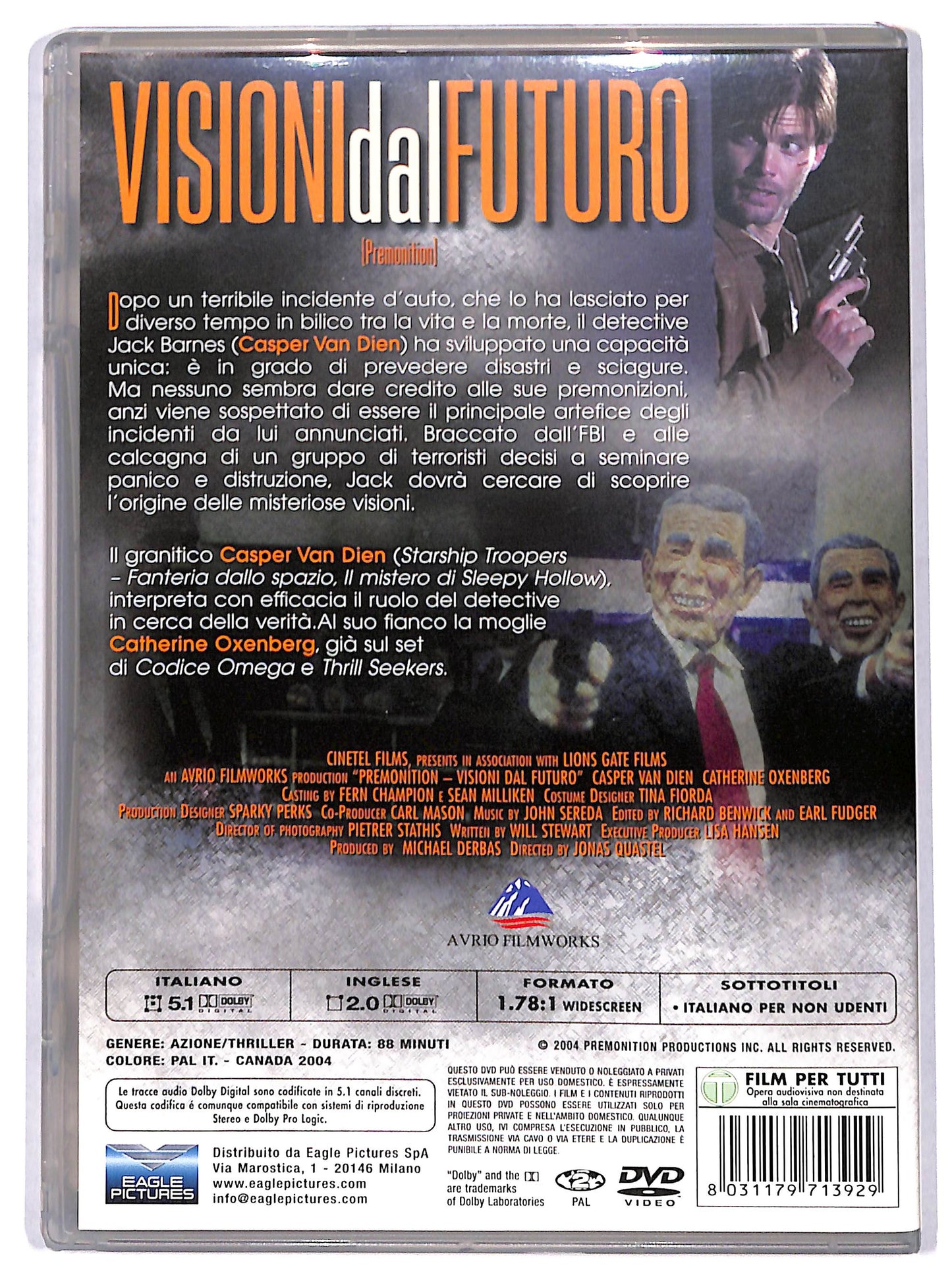 EBOND Visioni dal futuro DVD D724705