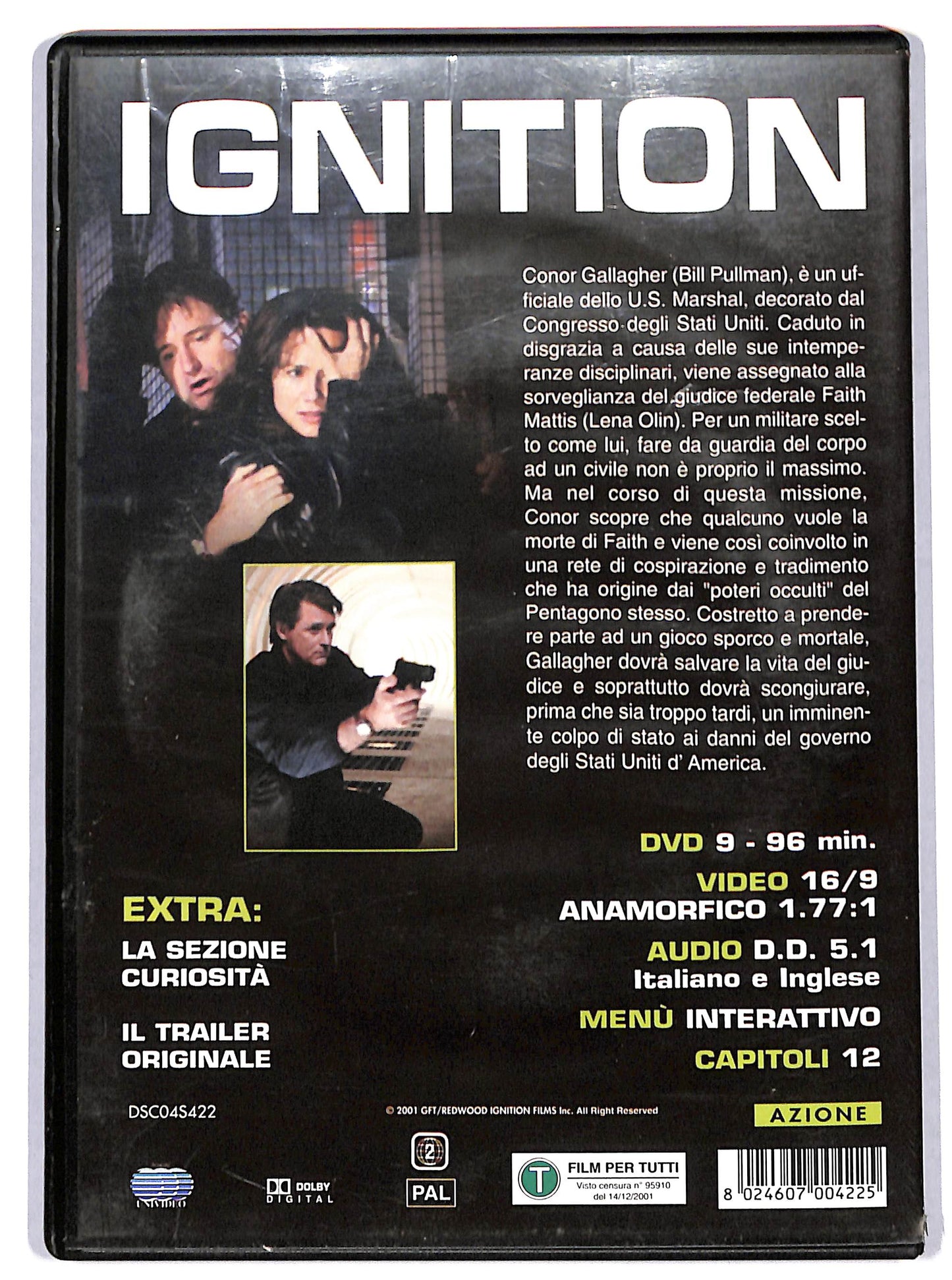 EBOND Ignition – Dieci secondi alla fine DVD D724742