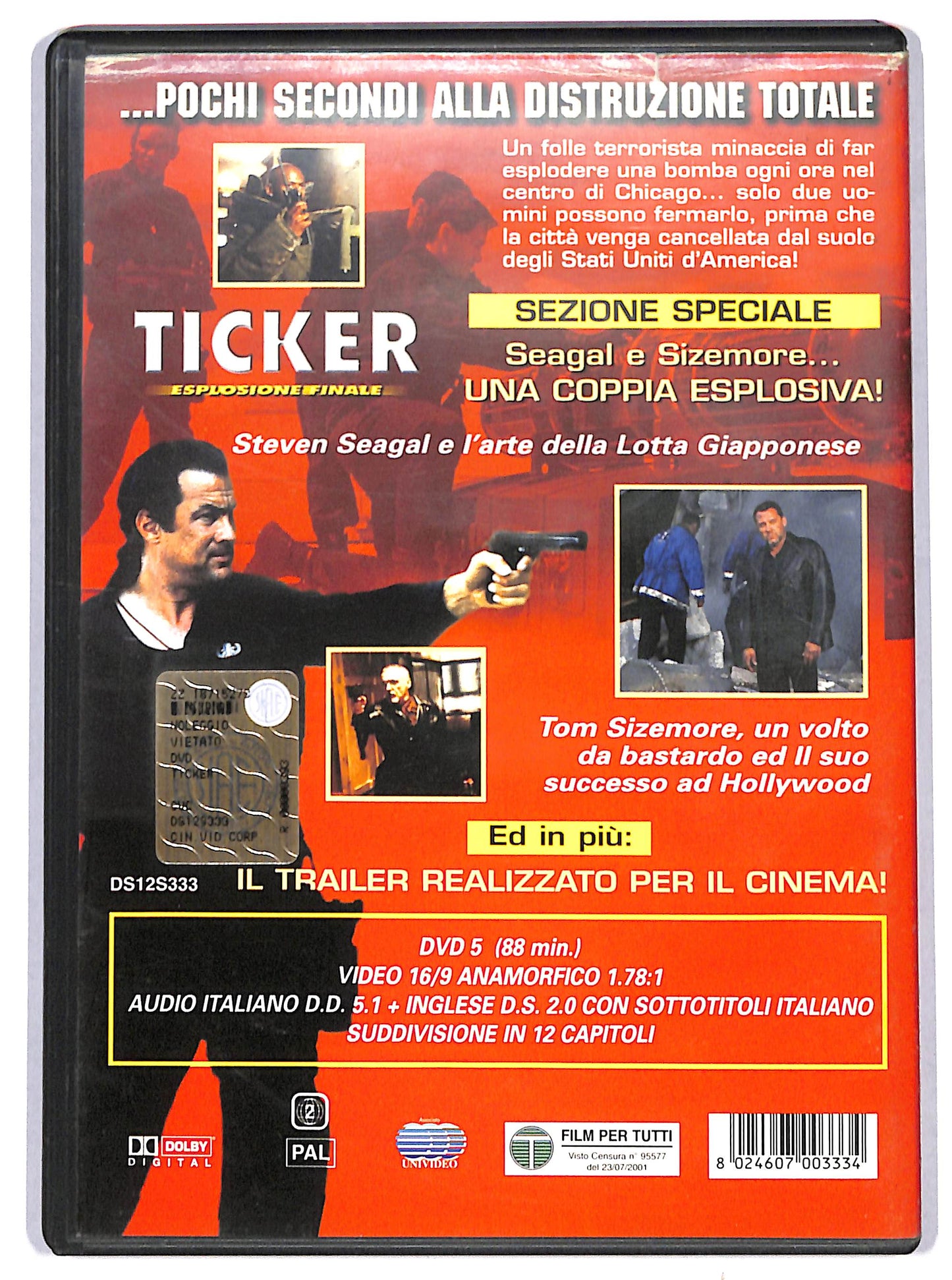 EBOND Ticker - Esplosione finale DVD D724753