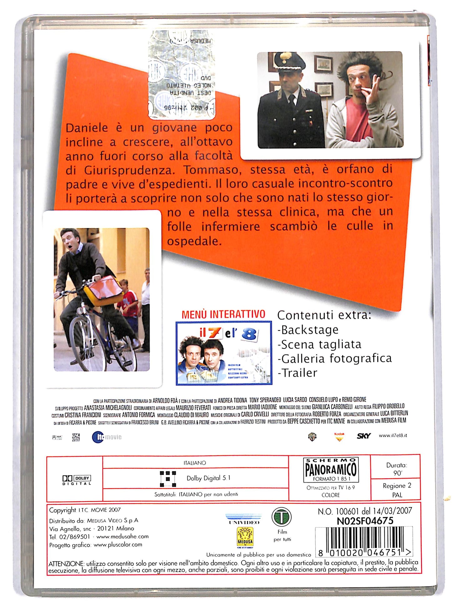 EBOND Il 7 e l'8 DVD D725020