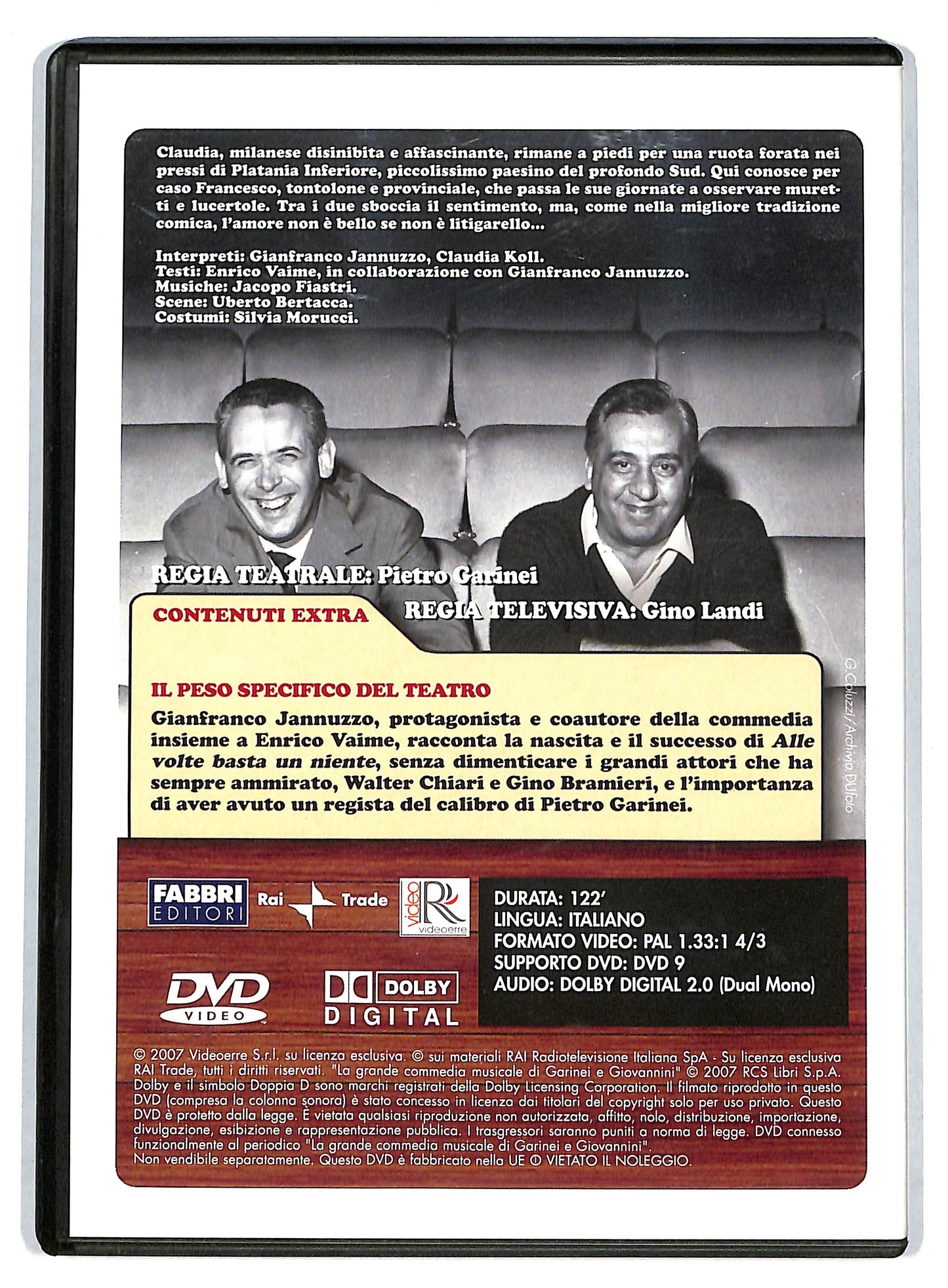 EBOND Alle volte basta un niente EDITORIALE DVD D725317