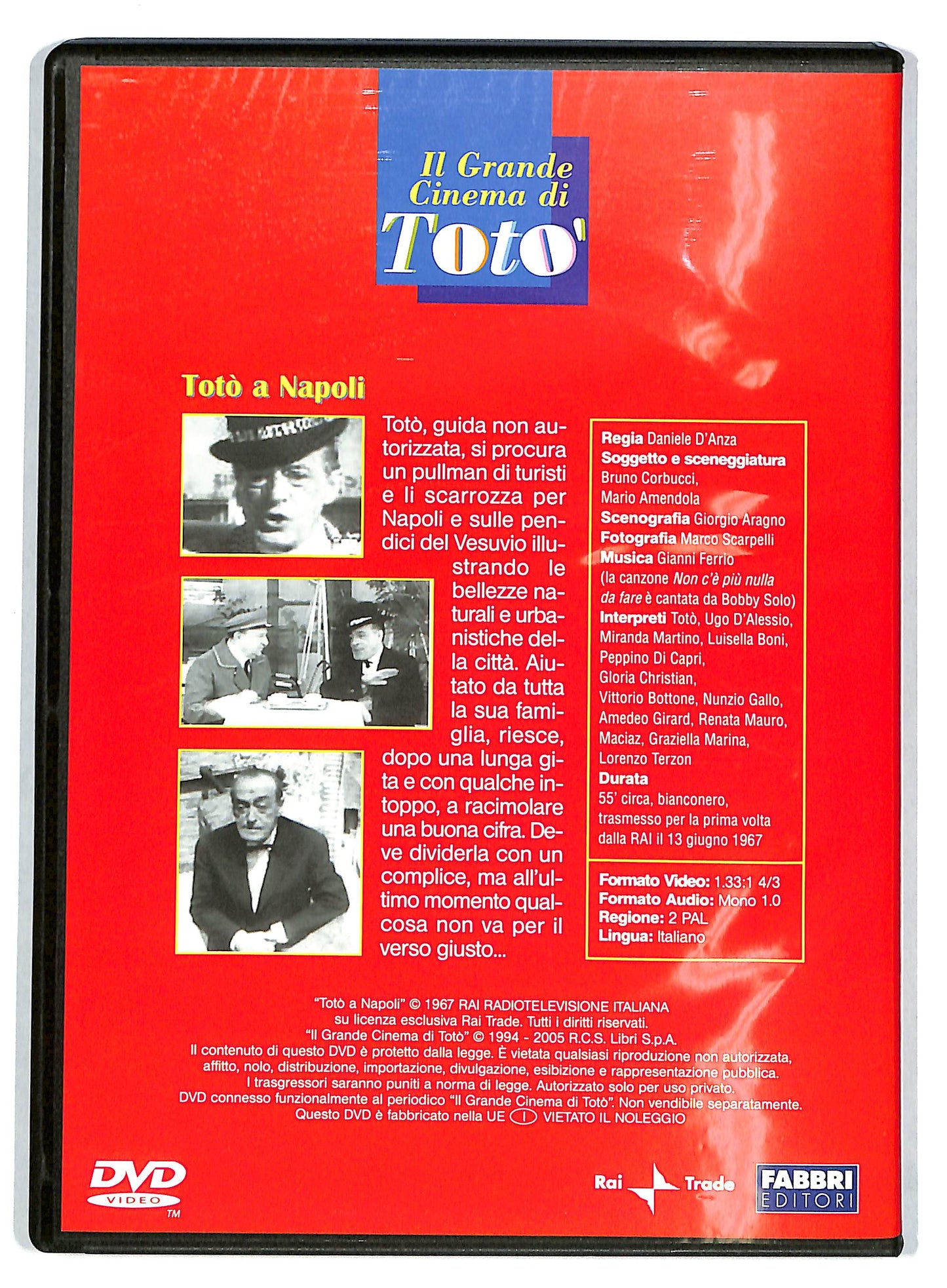 EBOND Toto a Napoli  EDITORIALE  DVD D725811