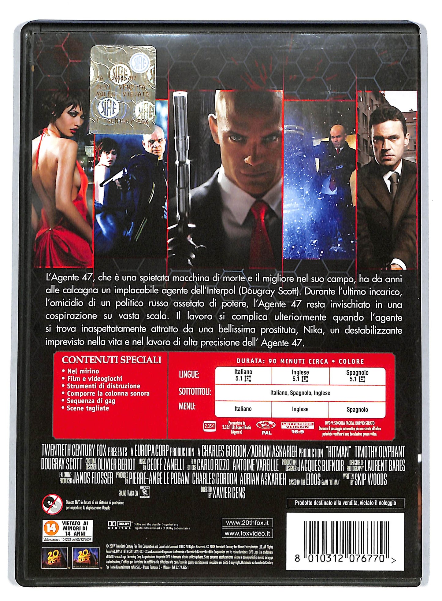 EBOND hitman - l'assassino DVD D725848