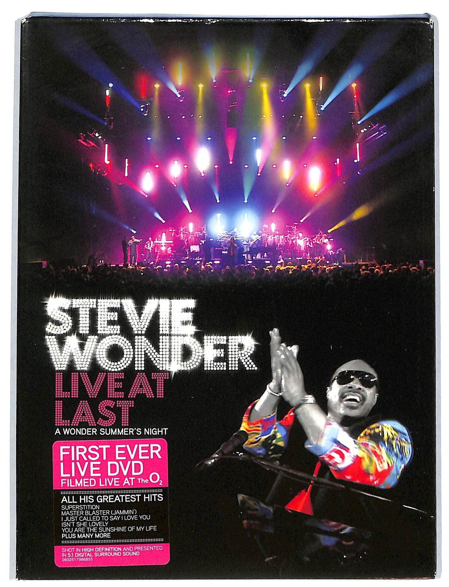 EBOND Live At Last - Stevie wonder live at last DIGIPACK DVD D725907