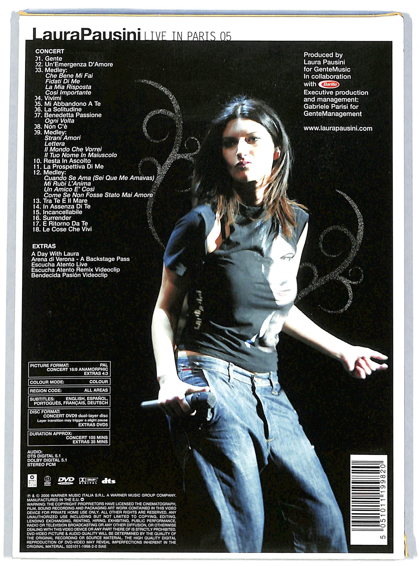 EBOND Laura Pausini - Live In Paris 05 - 2 DVD D725908