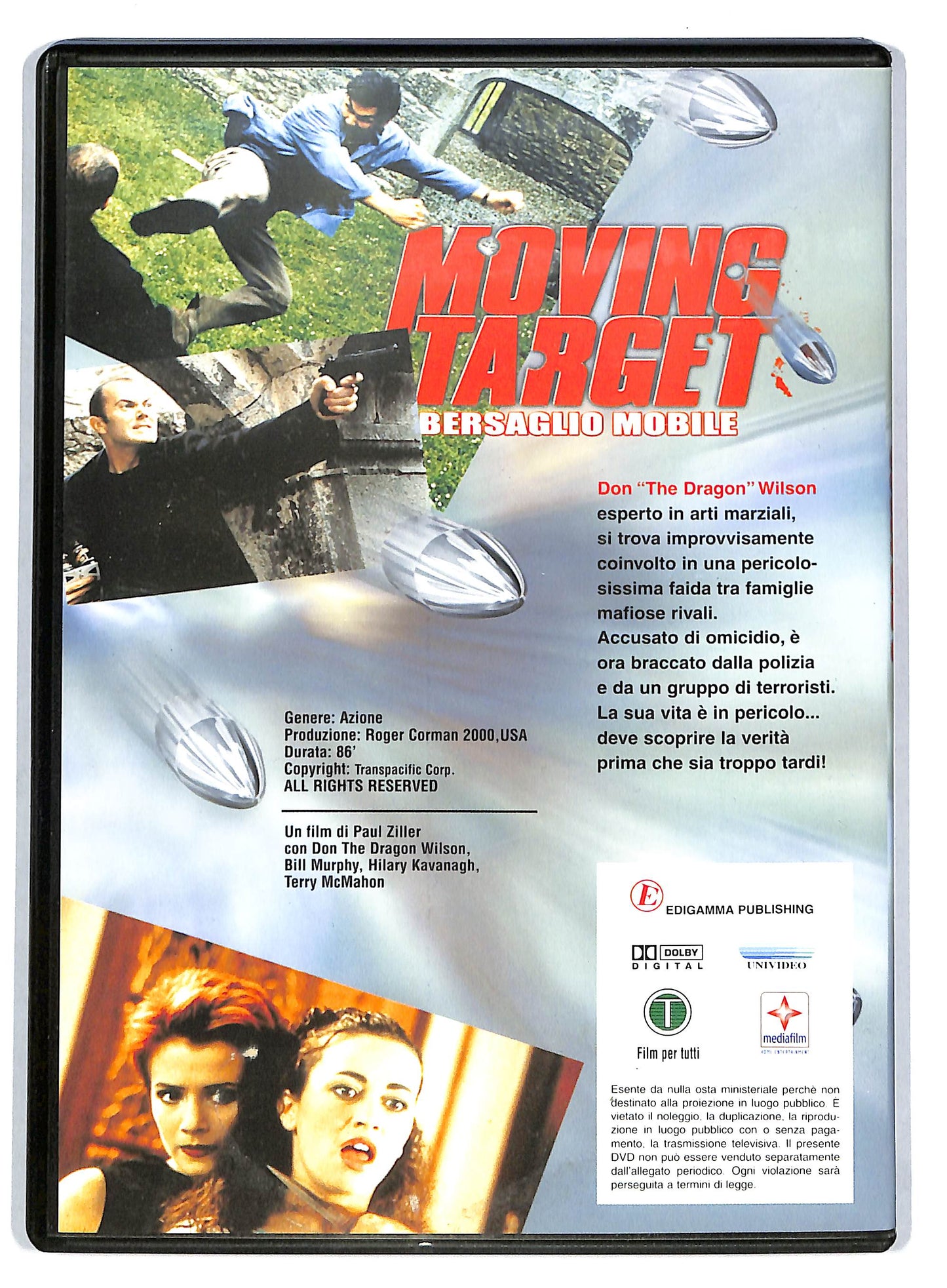 EBOND Moving Target - Bersaglio mobile  EDITORIALE DVD D725958