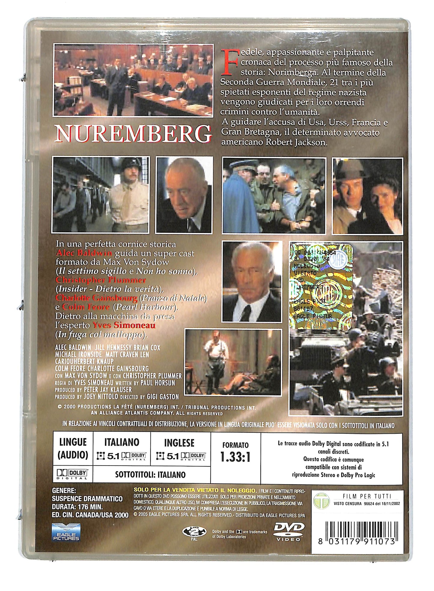 EBOND Nuremberg slimcase DVD SLIM D726008