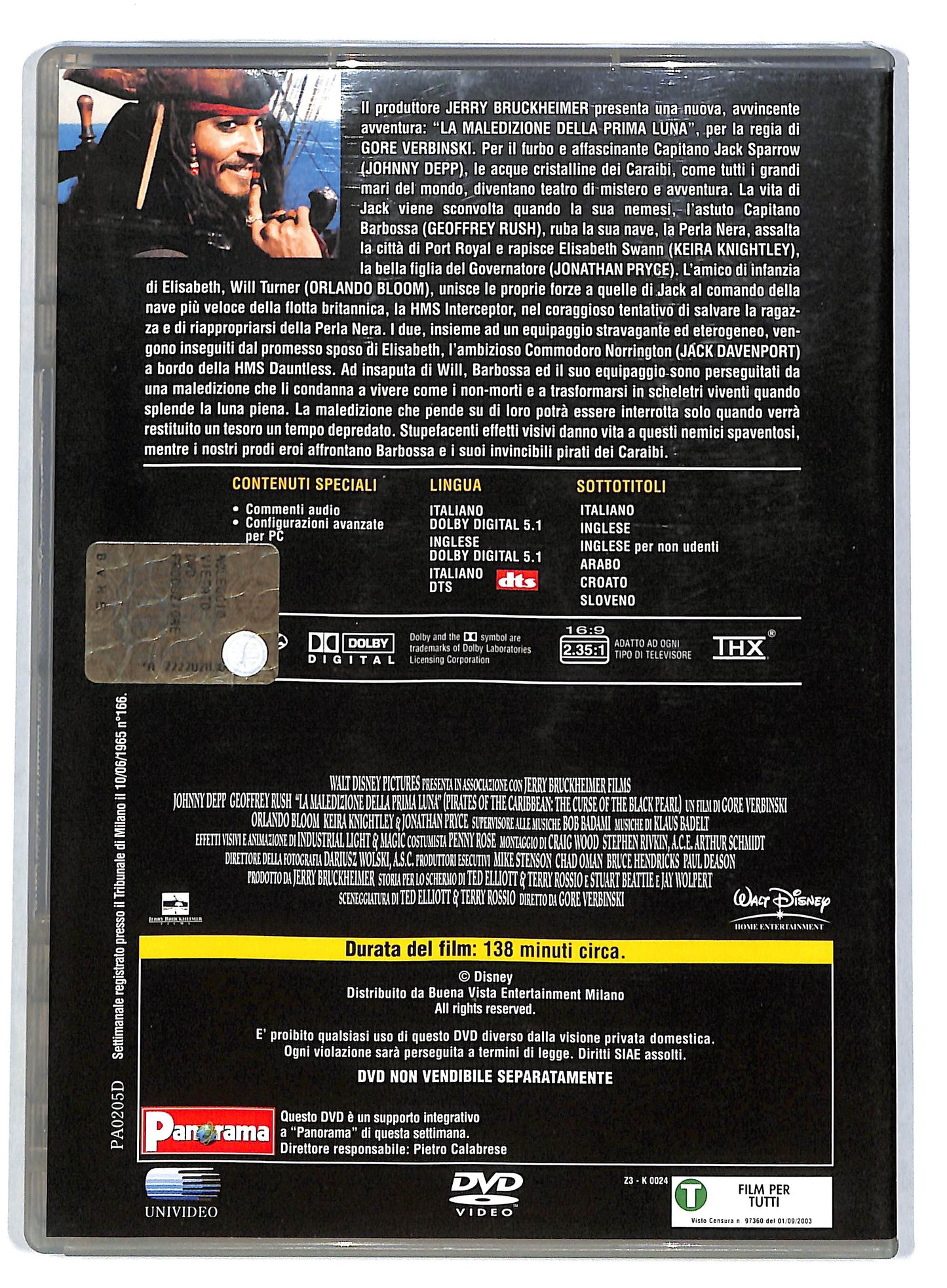 EBOND La maledizione della prima luna  EDITORIALE DVD D726022