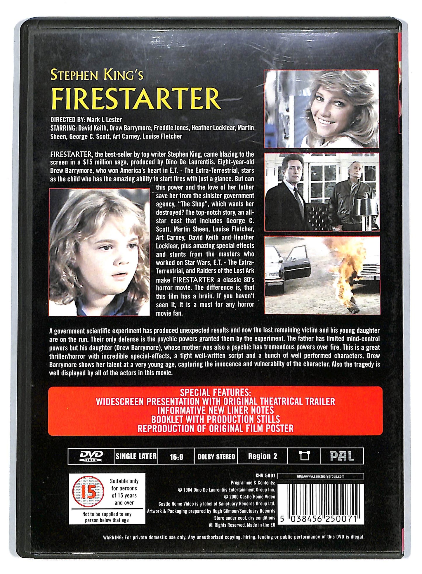 EBOND Firestarter - UK EDITION DVD D726062