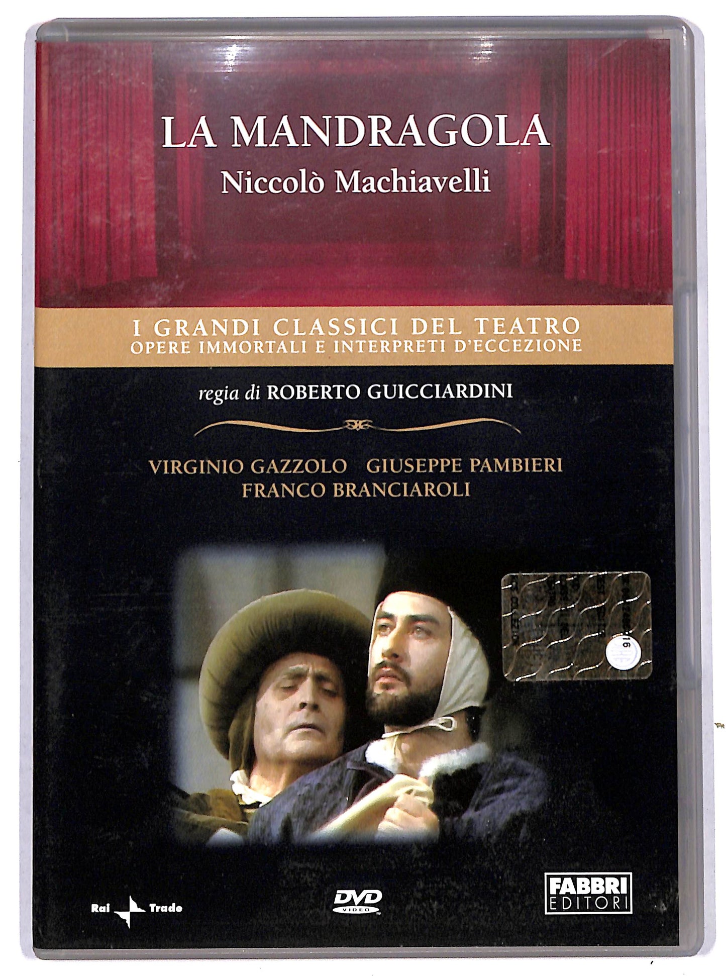 EBOND La mandragola - I grandi classici del teatro EDITORIALE DVD D726126