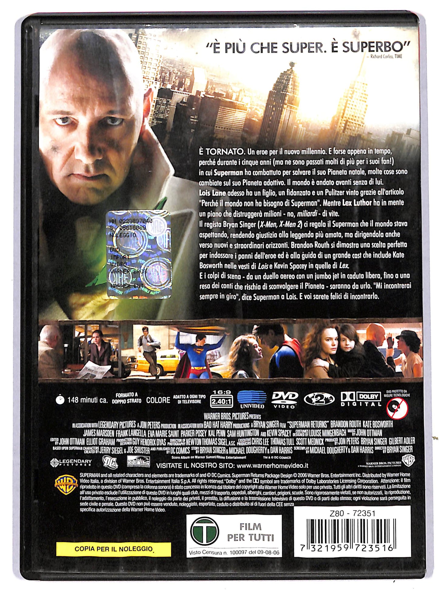 EBOND Superman Returns - Noleggio DVD NOLEGGIO D726128