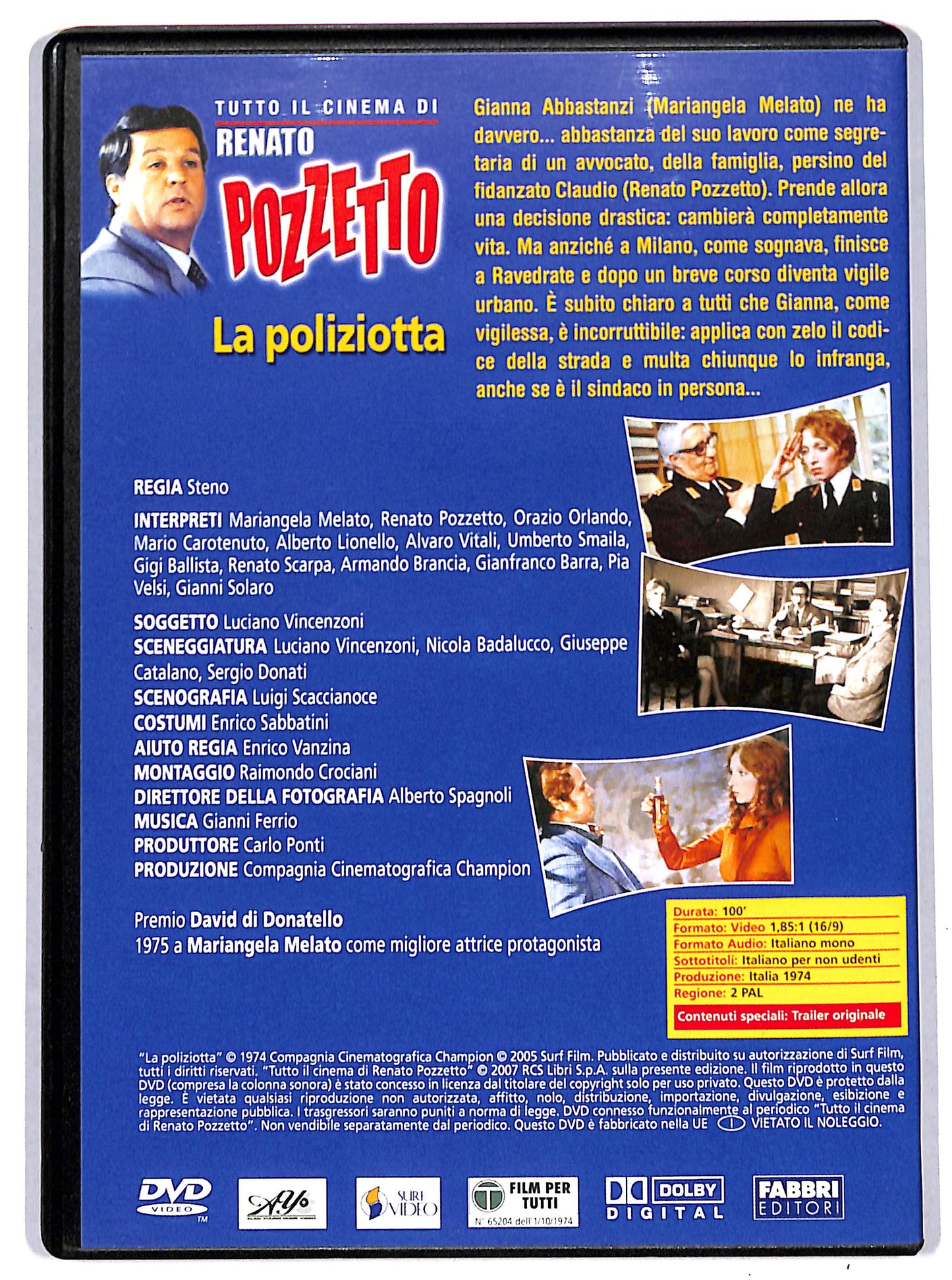EBOND La poliziotta -  EDITORIALE  DVD D726212
