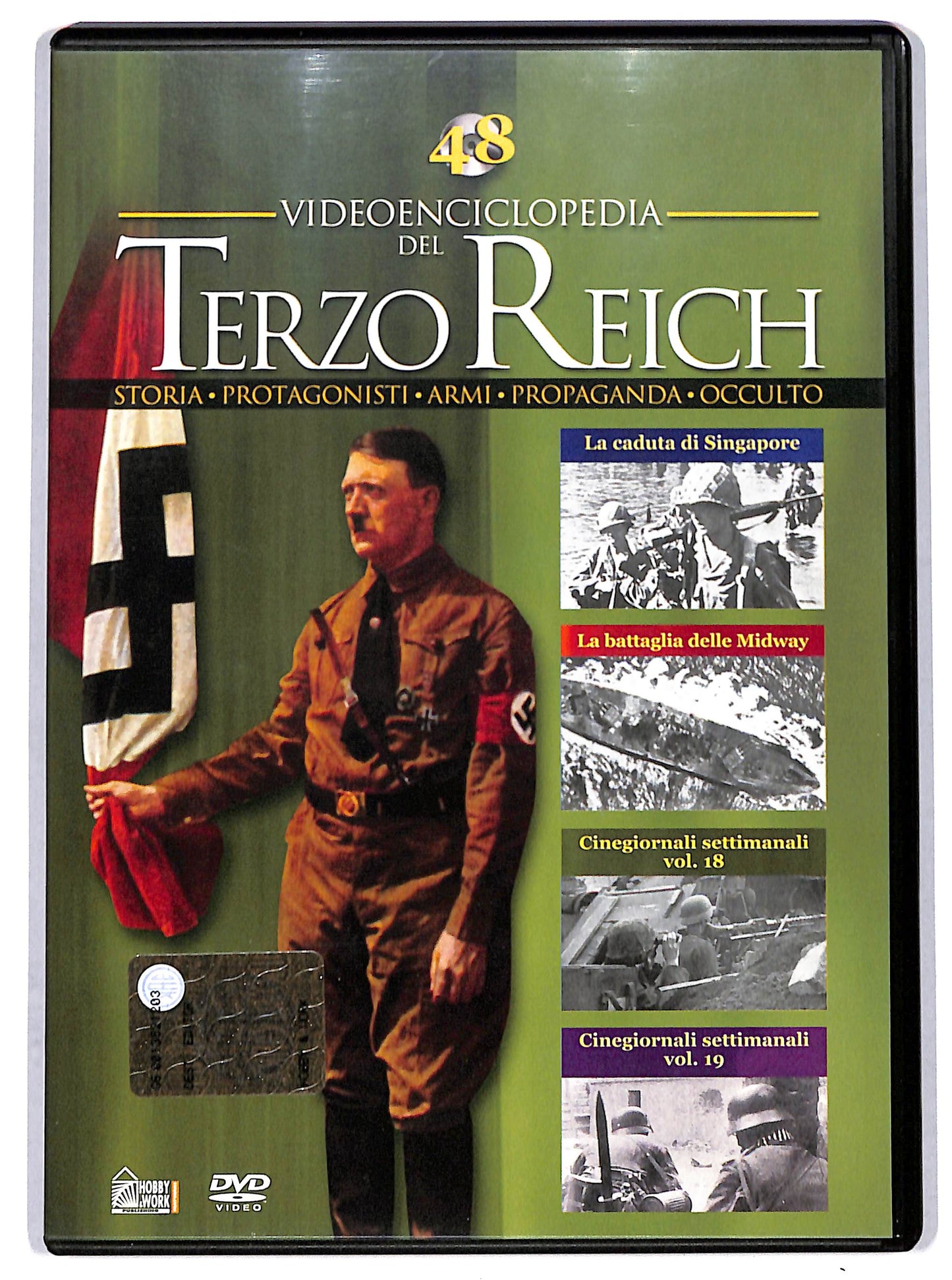 EBOND Videoenciclopedia Terzo Reich Vol.48 Singapore,Midway, Cinegiornali DVD D726251