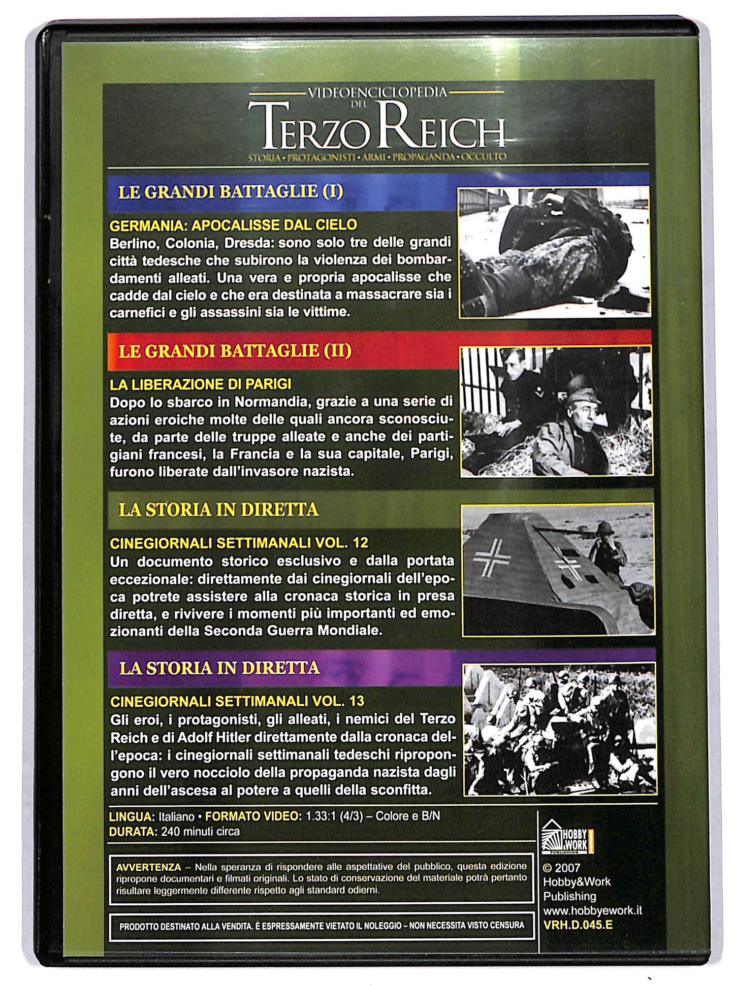 EBOND Videoenciclopedia del Terzo Reich - Vol 45 EDITORIALE DVD D726254