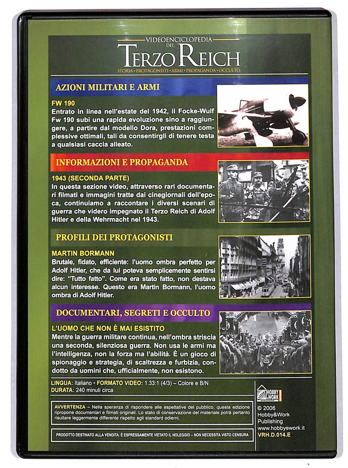 EBOND Videoenciclopedia del terzo reich volume 14 EDITORIALE DVD D726264