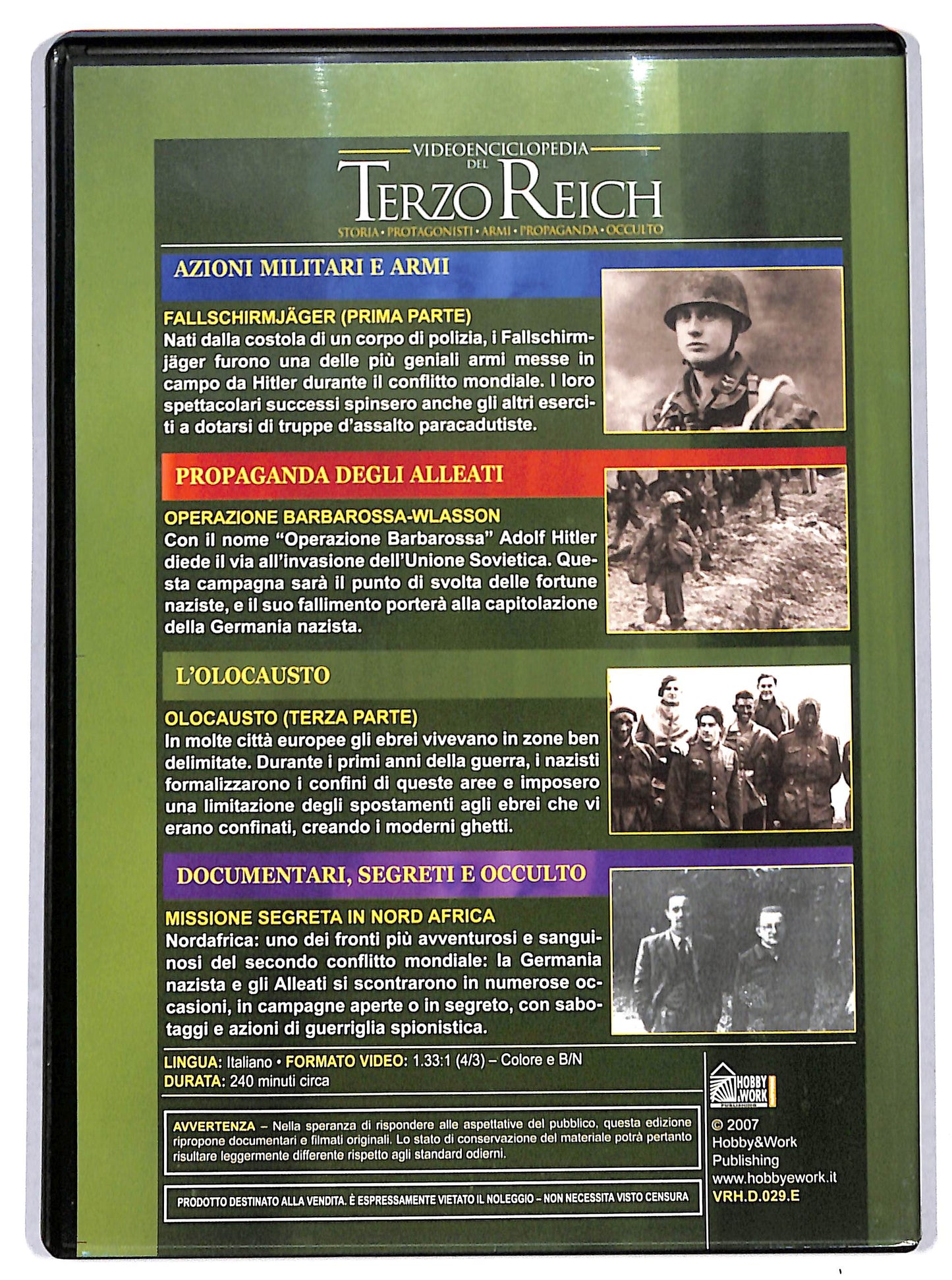 EBOND Videoenciclopedia del Terzo Reich Vol 29 EDITORIALE DVD D726333