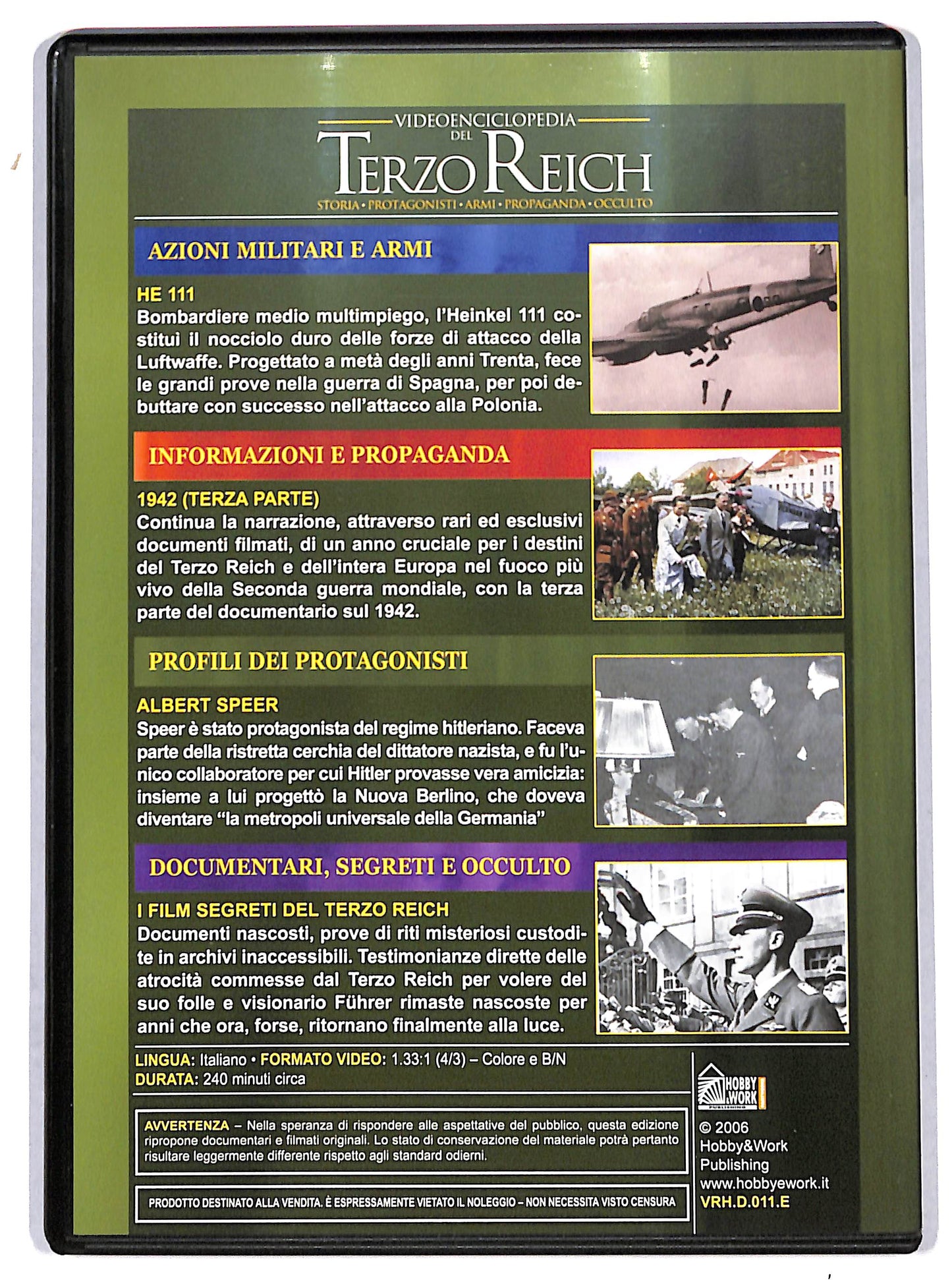 EBOND Videoenciclopedia del Terzo Reich Vol 11 EDITORIALE DVD D726352