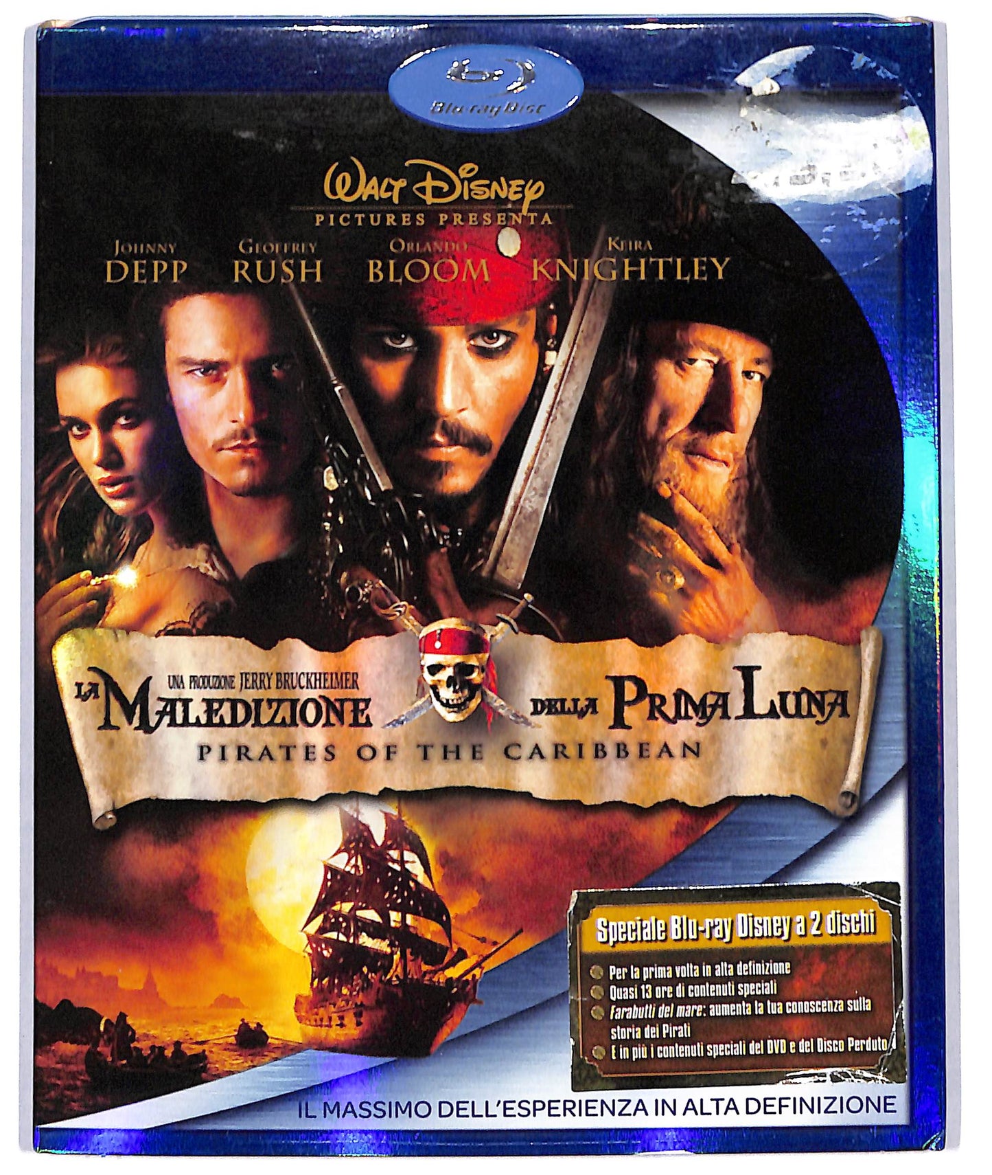 EBOND Pirati Dei Caraibi - La Maledizione Della Prima Luna BLURAY BLURAY D726424