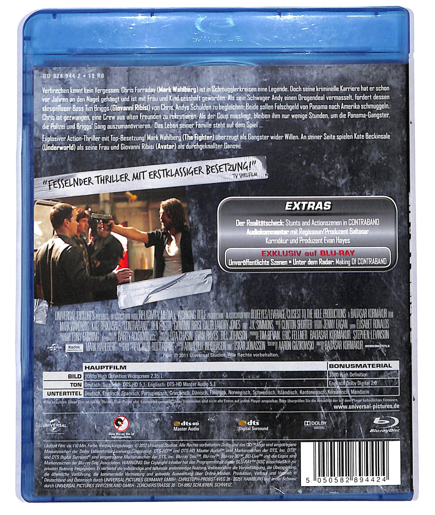 EBOND Contraband - NO ITA BLURAY BLURAY D726463