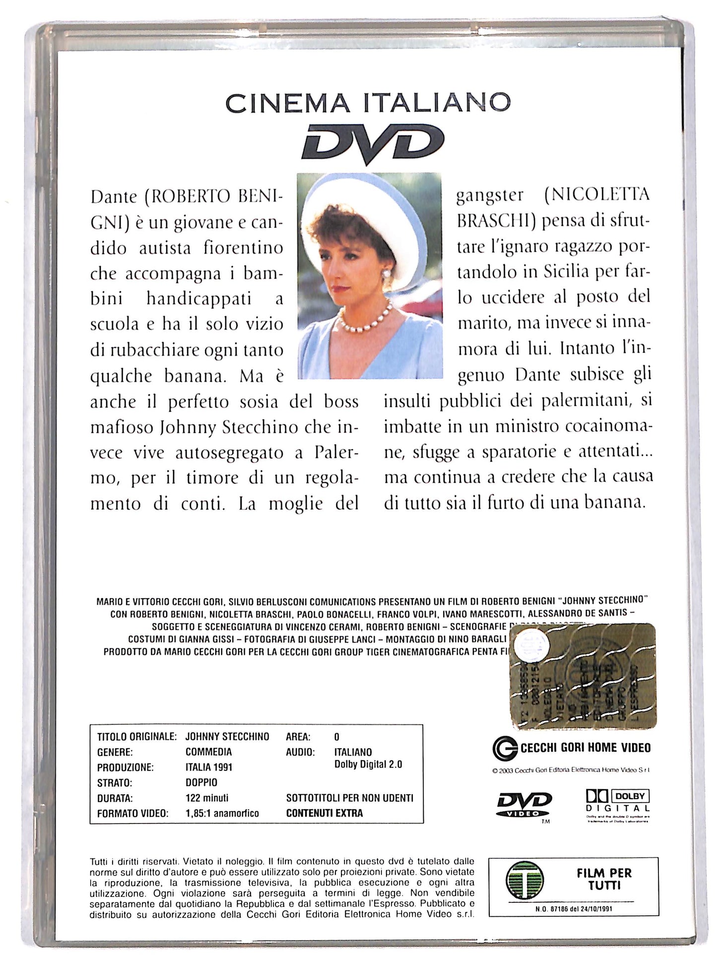 EBOND Johnny Stecchino n 14 EDITORIALE DVD D726549
