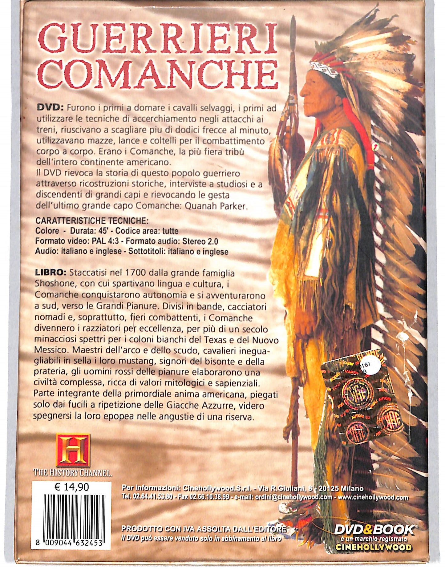 EBOND guerrieri comanche DVD D726641