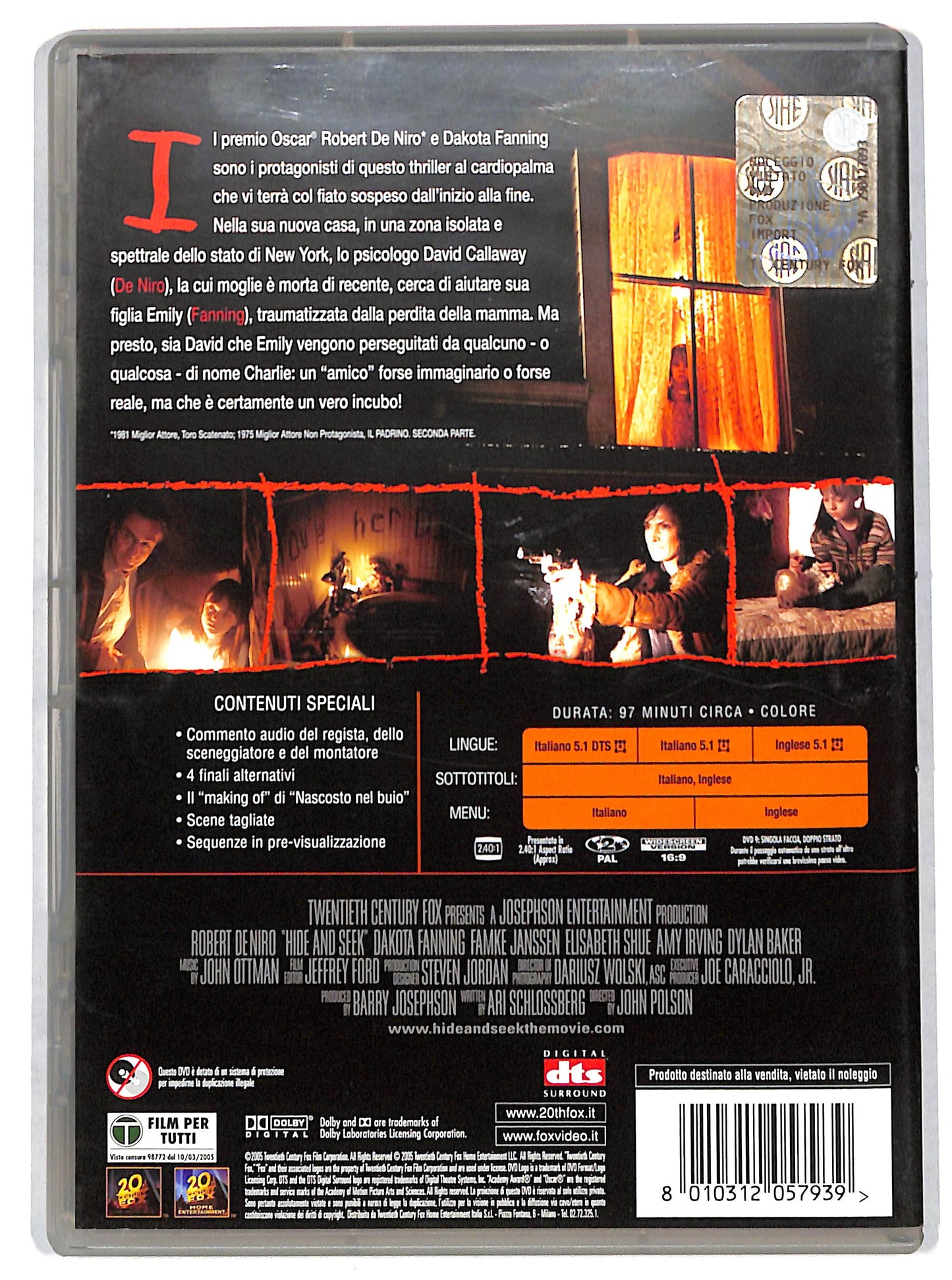 EBOND Nascosto nel buio DVD D726754