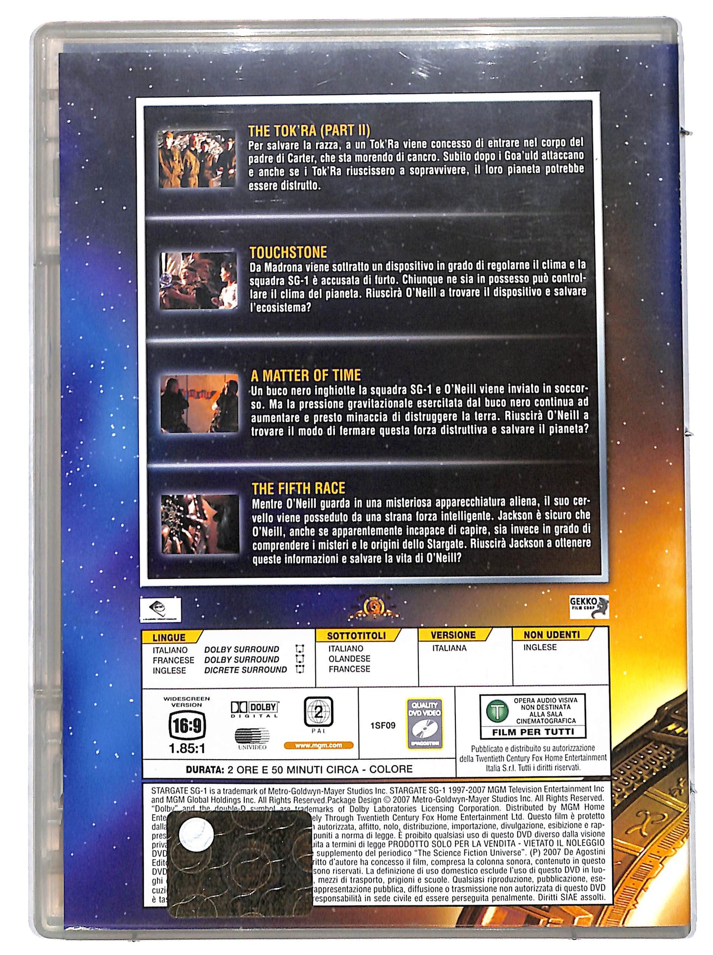 EBOND Stargate SG-1 file 34 - 37 EDITORIALE DVD D726769
