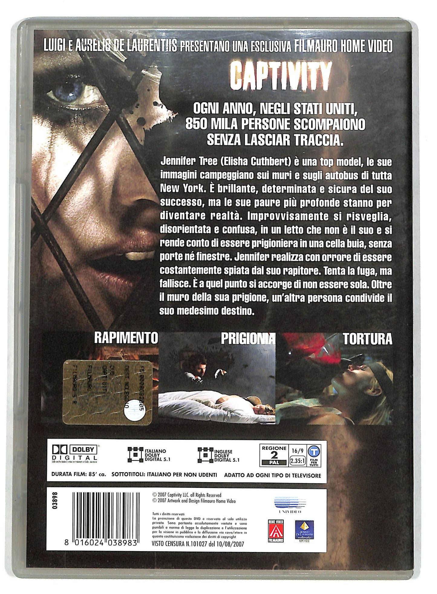 EBOND Captivity NOLEGGIO DVD D727040