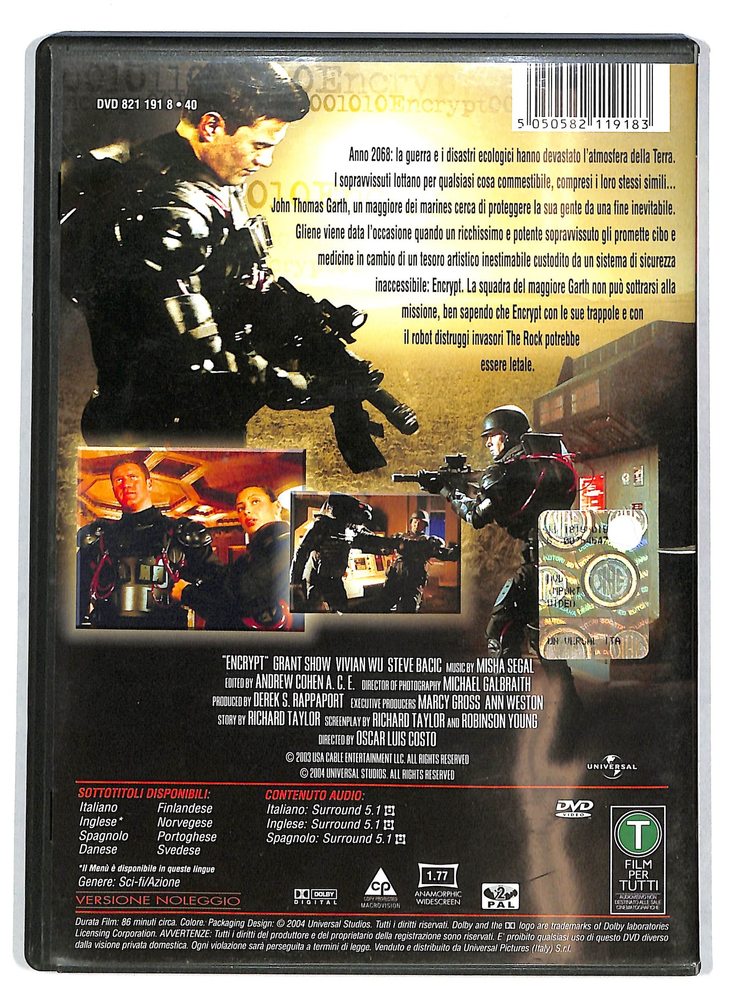 EBOND Encrypt NOLEGGIO DVD D727121