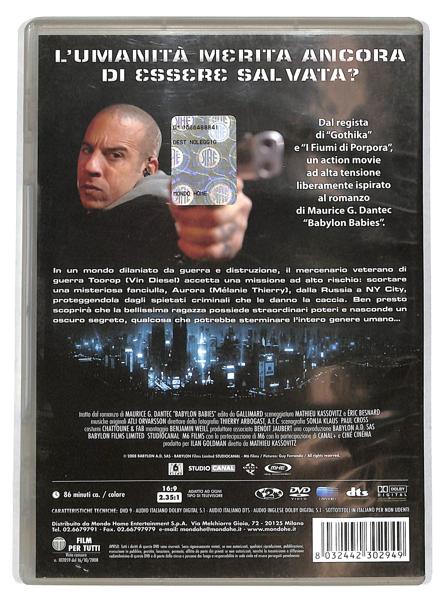 EBOND babylon a.d. DVD D727154