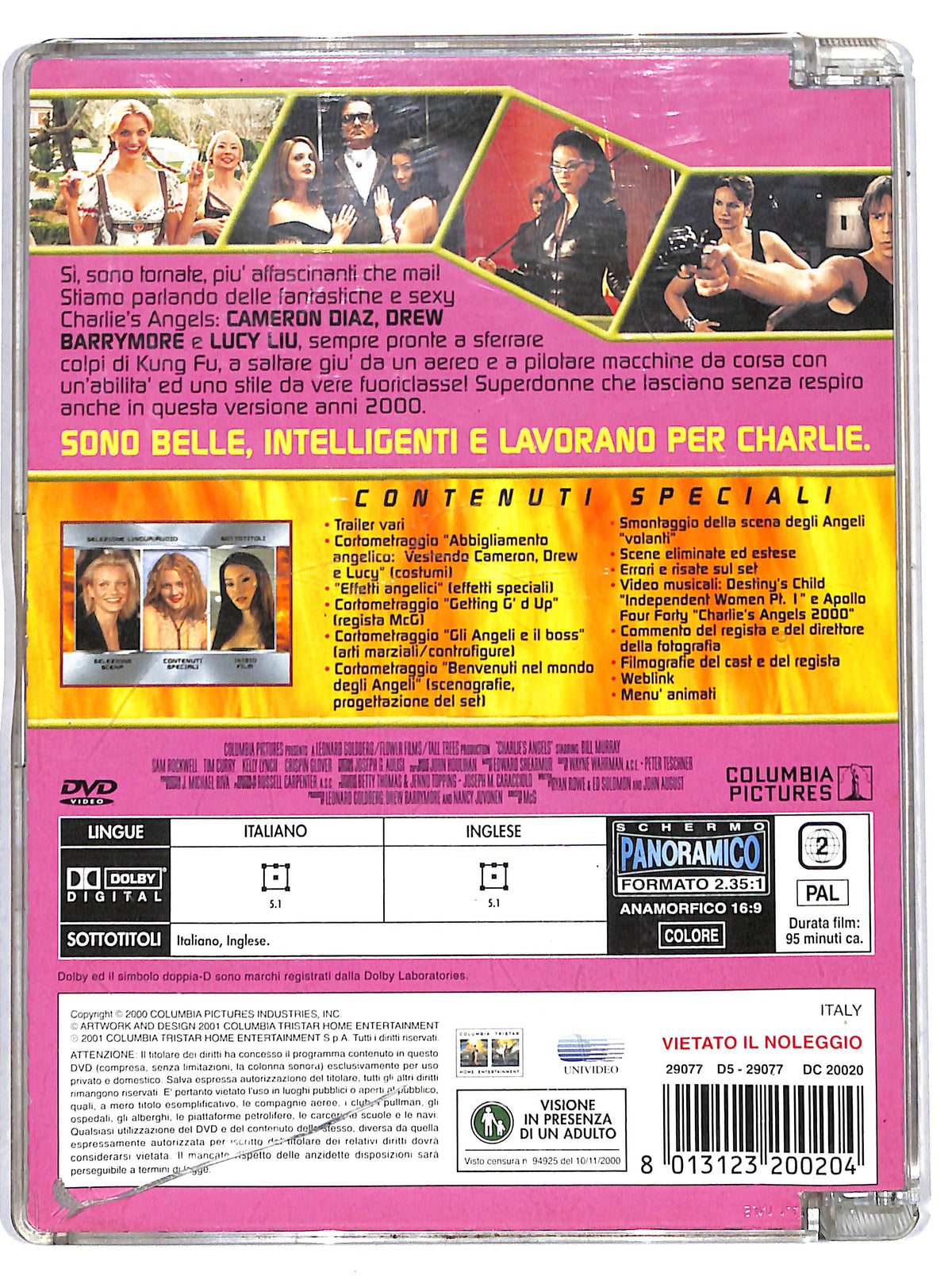 EBOND Charlie's Angels DVD Super Jewel Box D727228