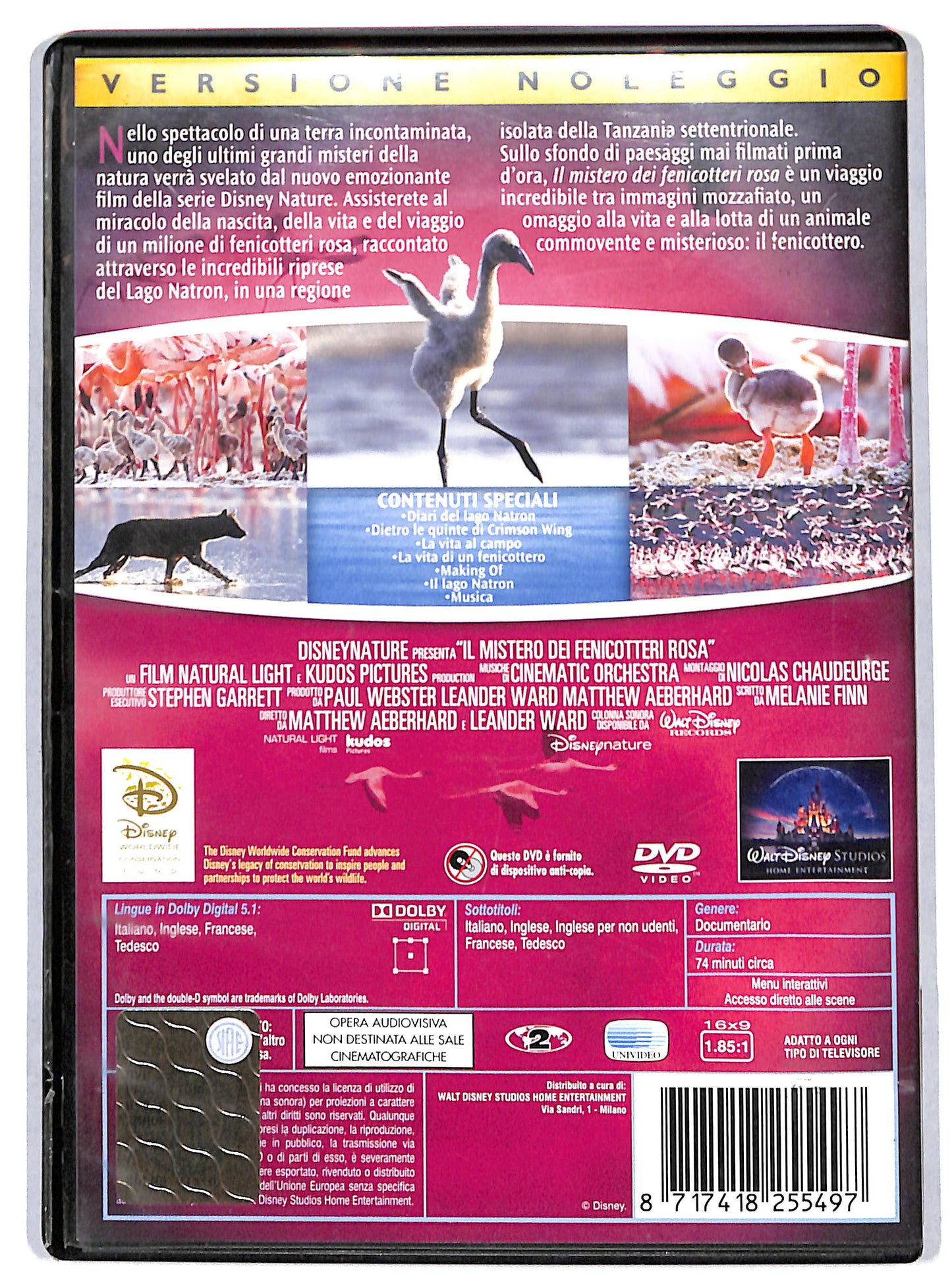 EBOND Il mistero dei fenicotteri rosa NOLEGGIO DVD D727315