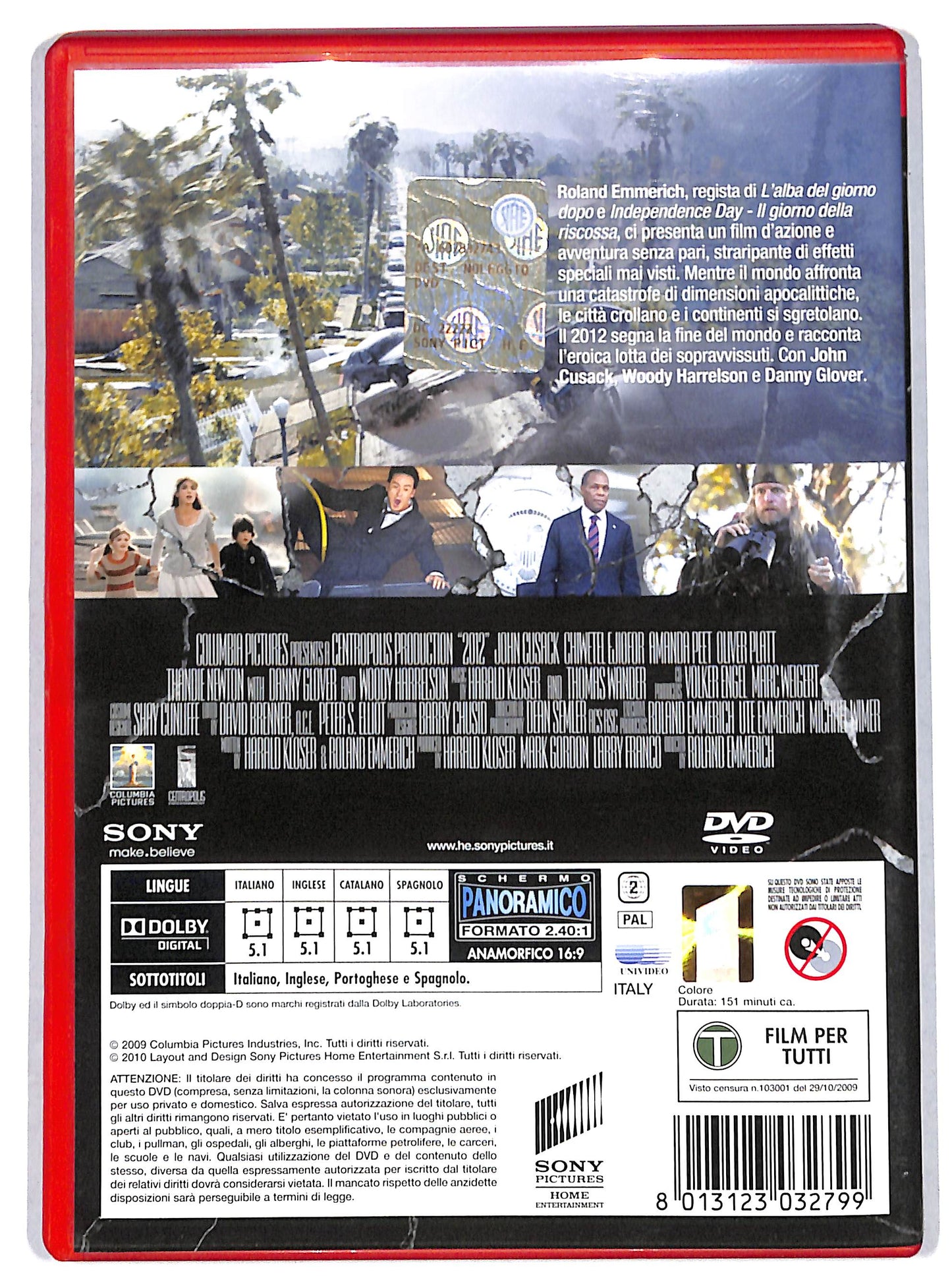 EBOND 2012  NOLEGGIO DVD D727403