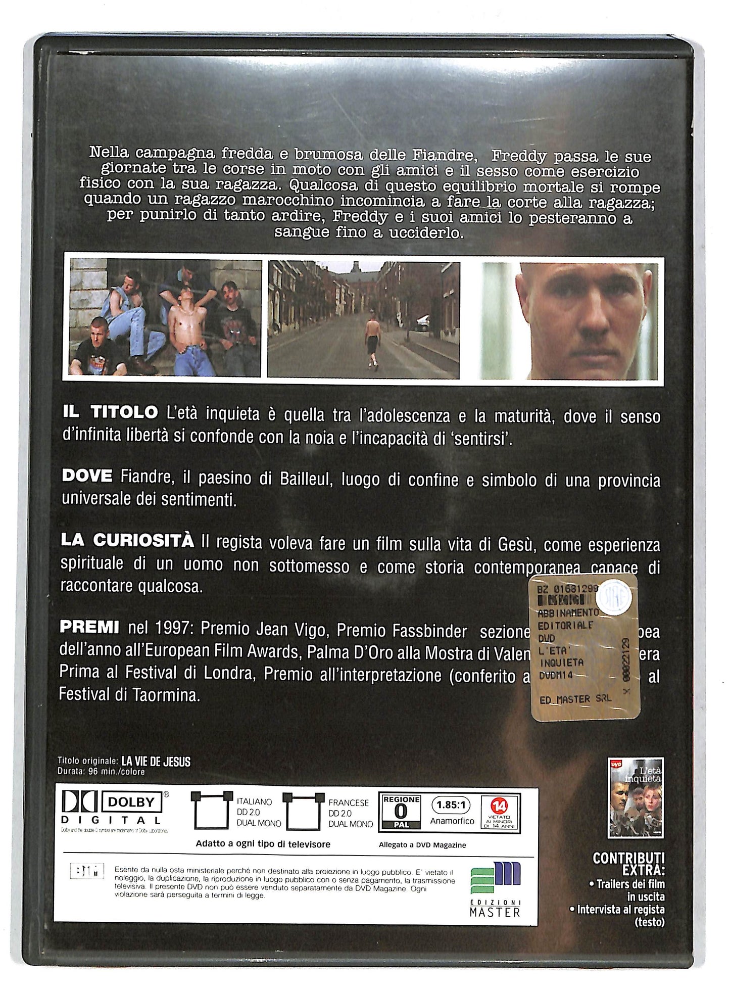 EBOND L'eta inquieta EDITORIALE DVD D727530