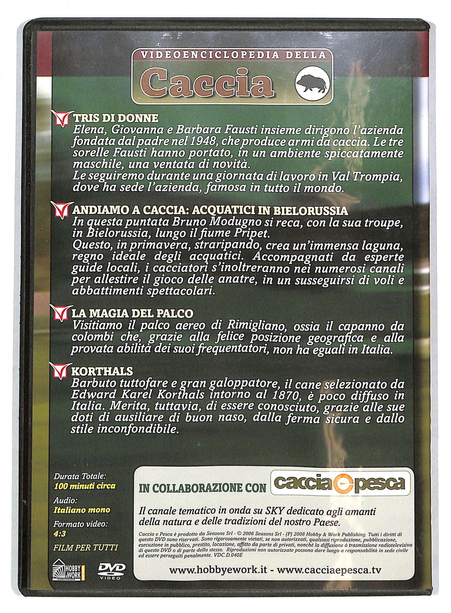 EBOND Videoenciclopedia della caccia volume 40 EDITORIALE DVD D727552