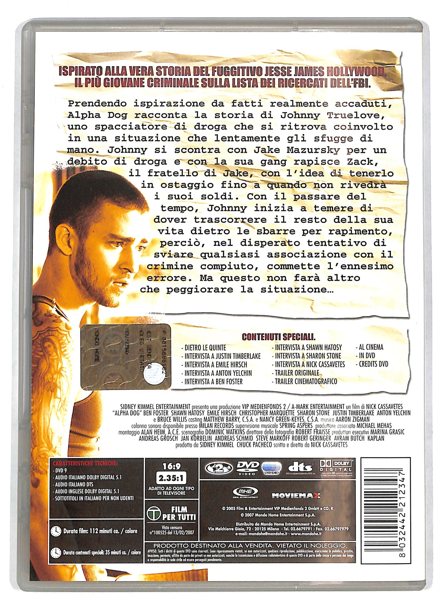 EBOND Alpha Dog DVD D727560