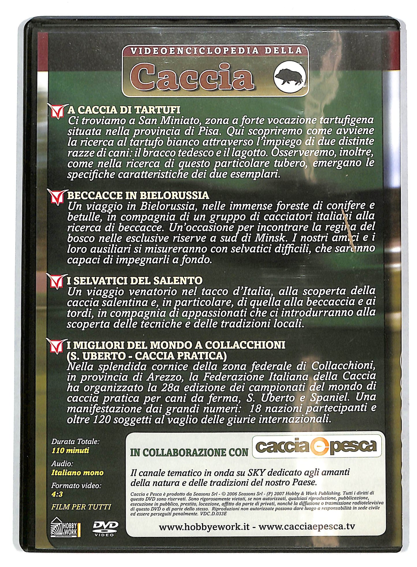EBOND Videoenciclopedia della caccia volume 33 EDITORIALE DVD D727648