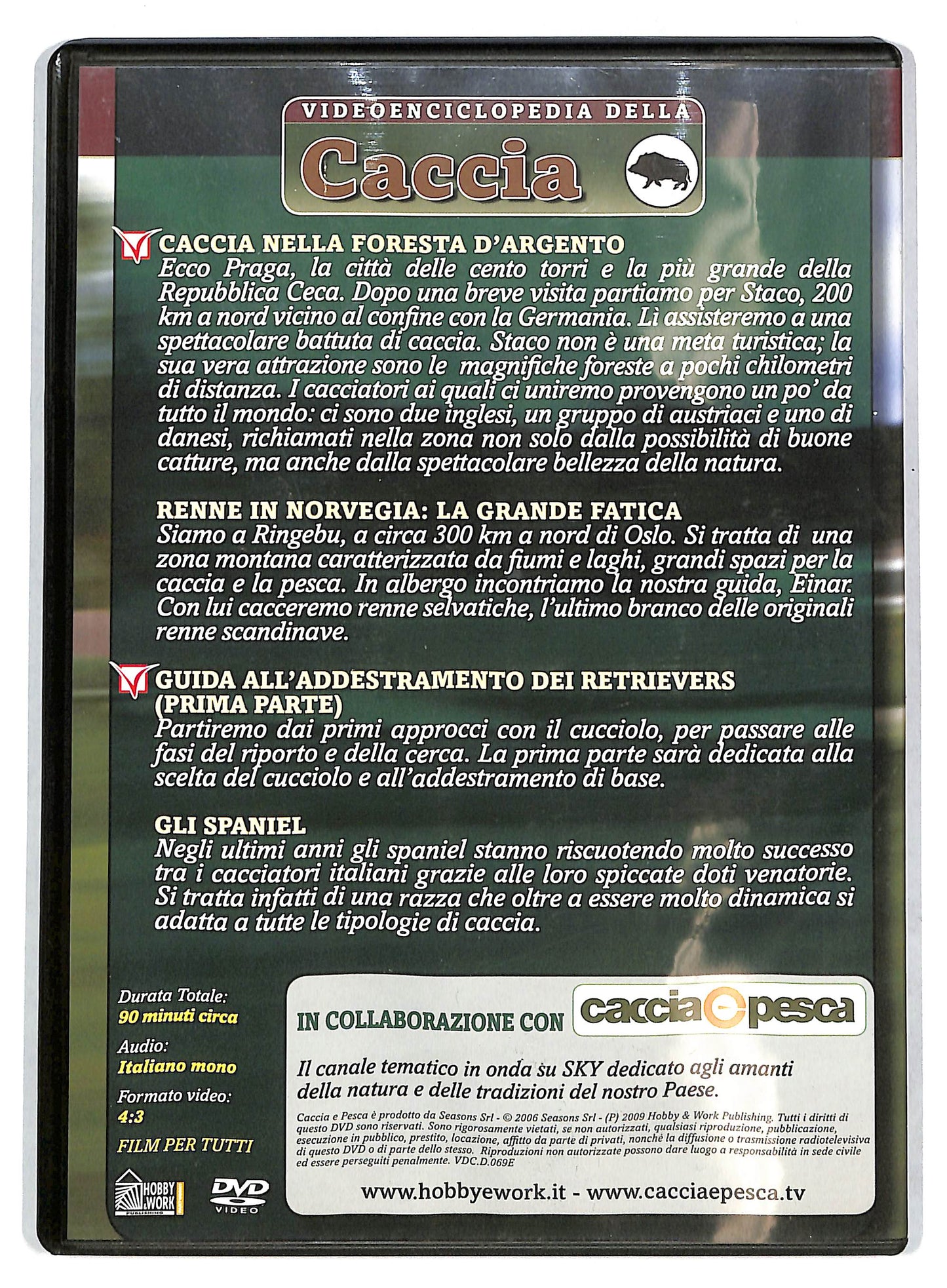 EBOND Videoenciclopedia della caccia vol 69 EDITORIALE DVD D727654