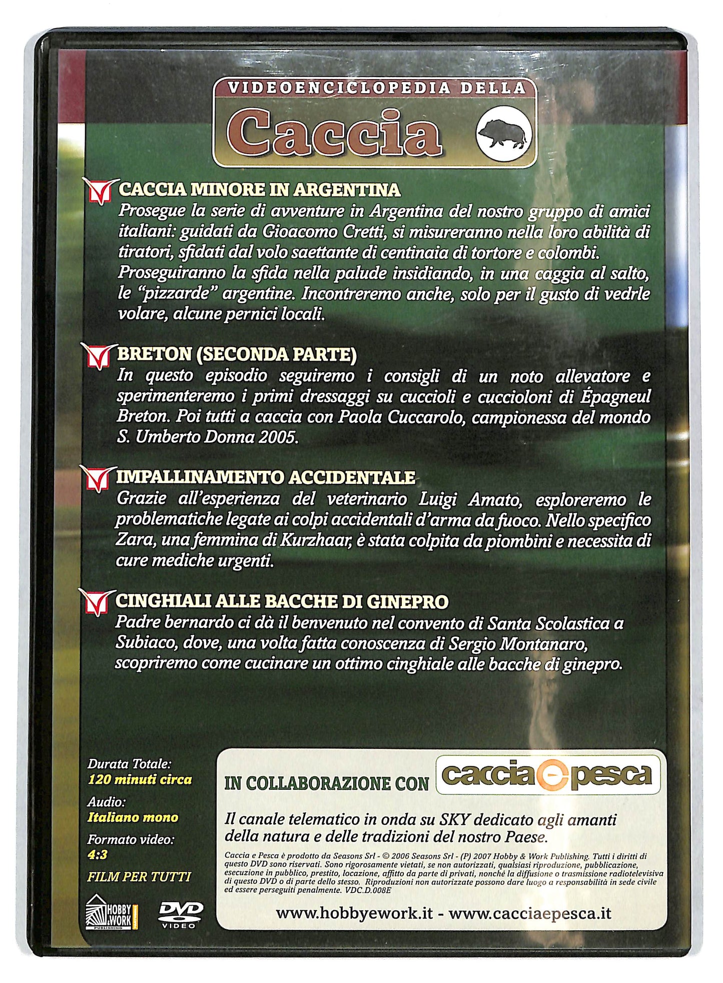 EBOND Videoenciclopedia della caccia volume 8 EDITORIALE DVD D727660