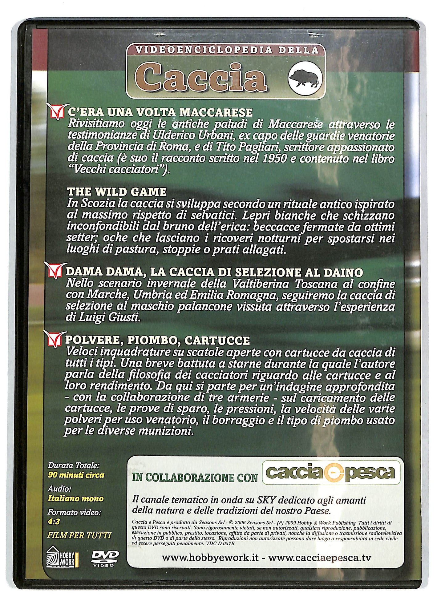 EBOND Videoenciclopedia della caccia volume 57 EDITORIALE DVD D727705