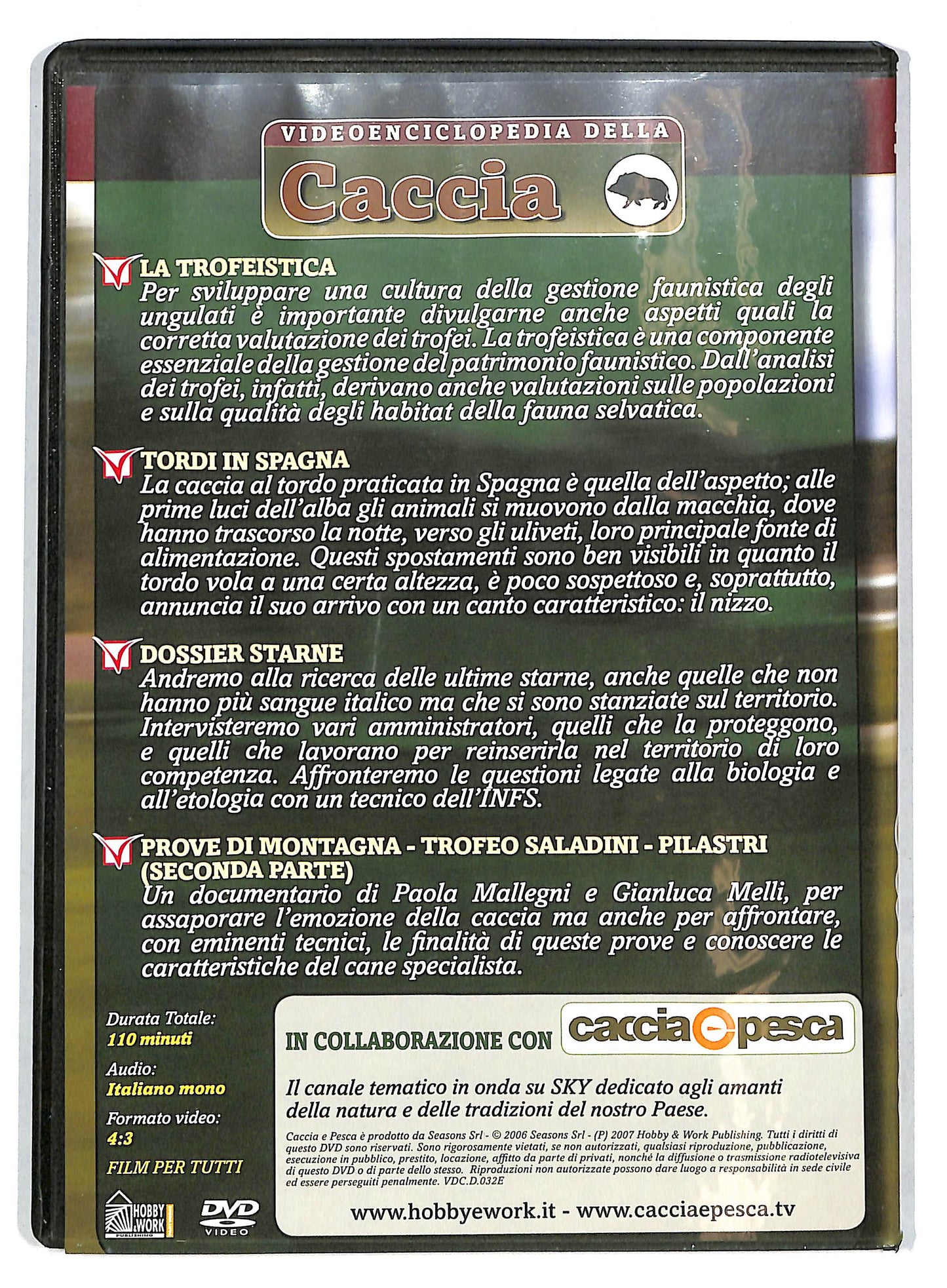 EBOND Videoenciclopedia della caccia volume 32 EDITORIALE DVD D727710