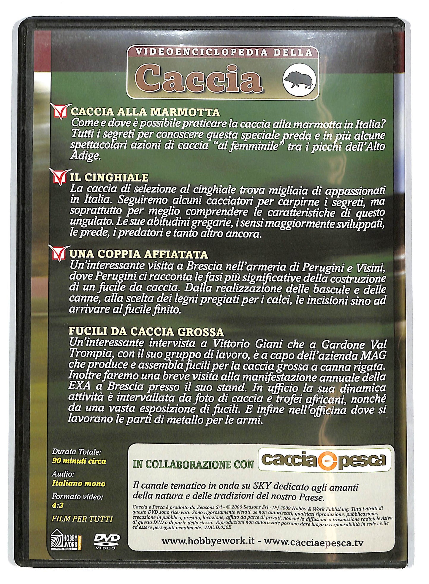 EBOND Videoenciclopedia della caccia vol 56 EDITORIALE DVD D727712