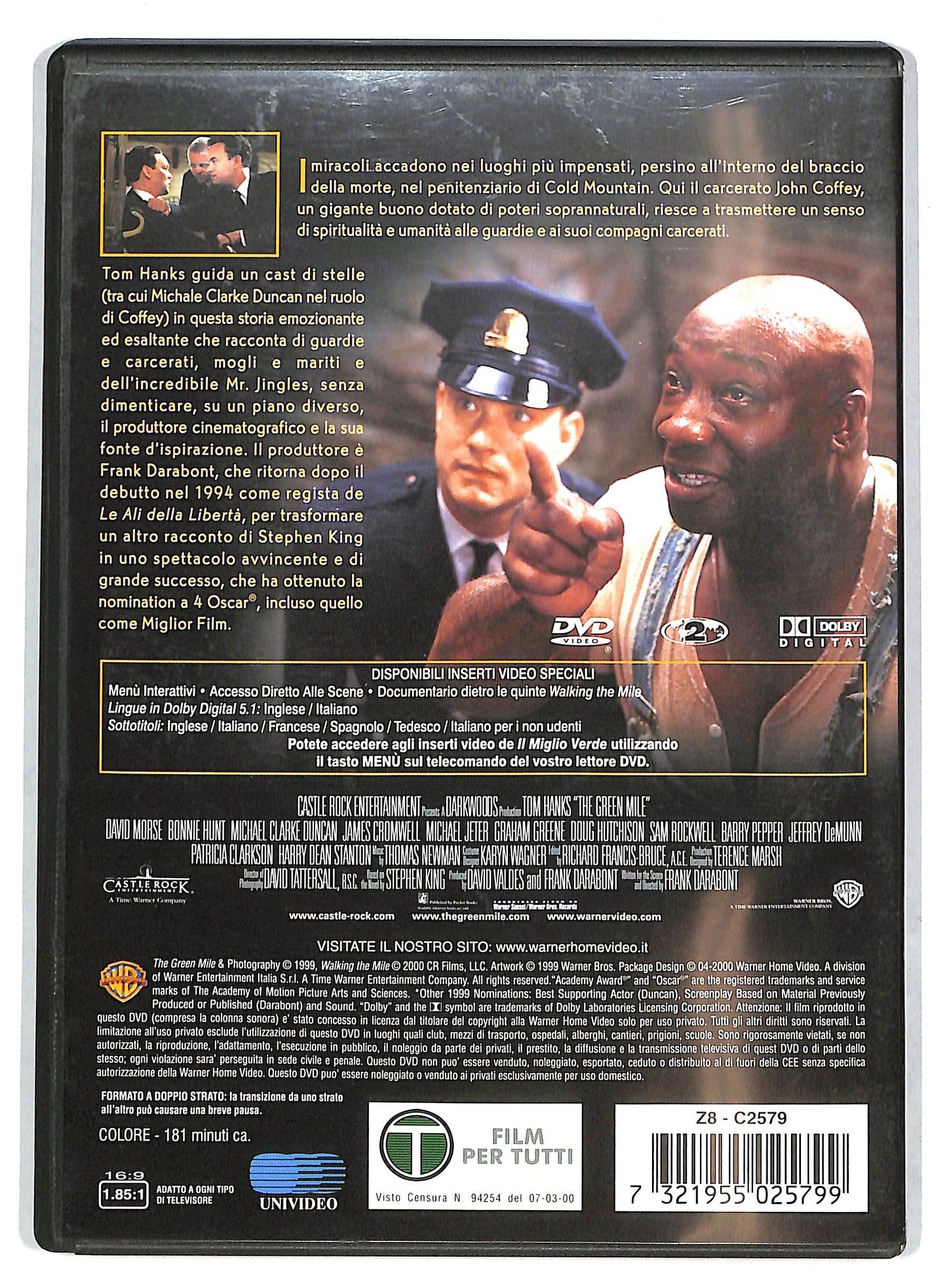 EBOND il miglio verde DVD D727761