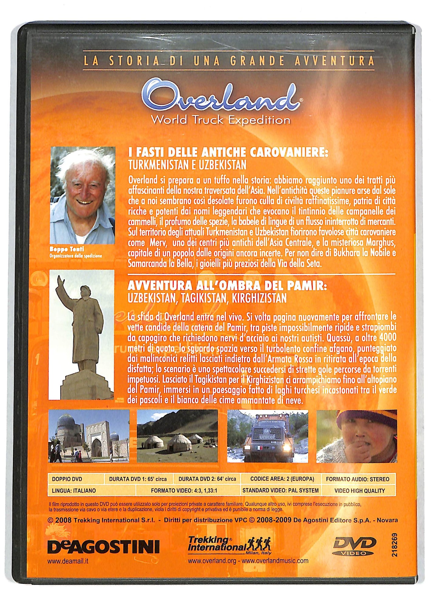 EBOND Overland World Truck Expedition i Fasti Delle Antiche Carovane Editoriale DVD D727863